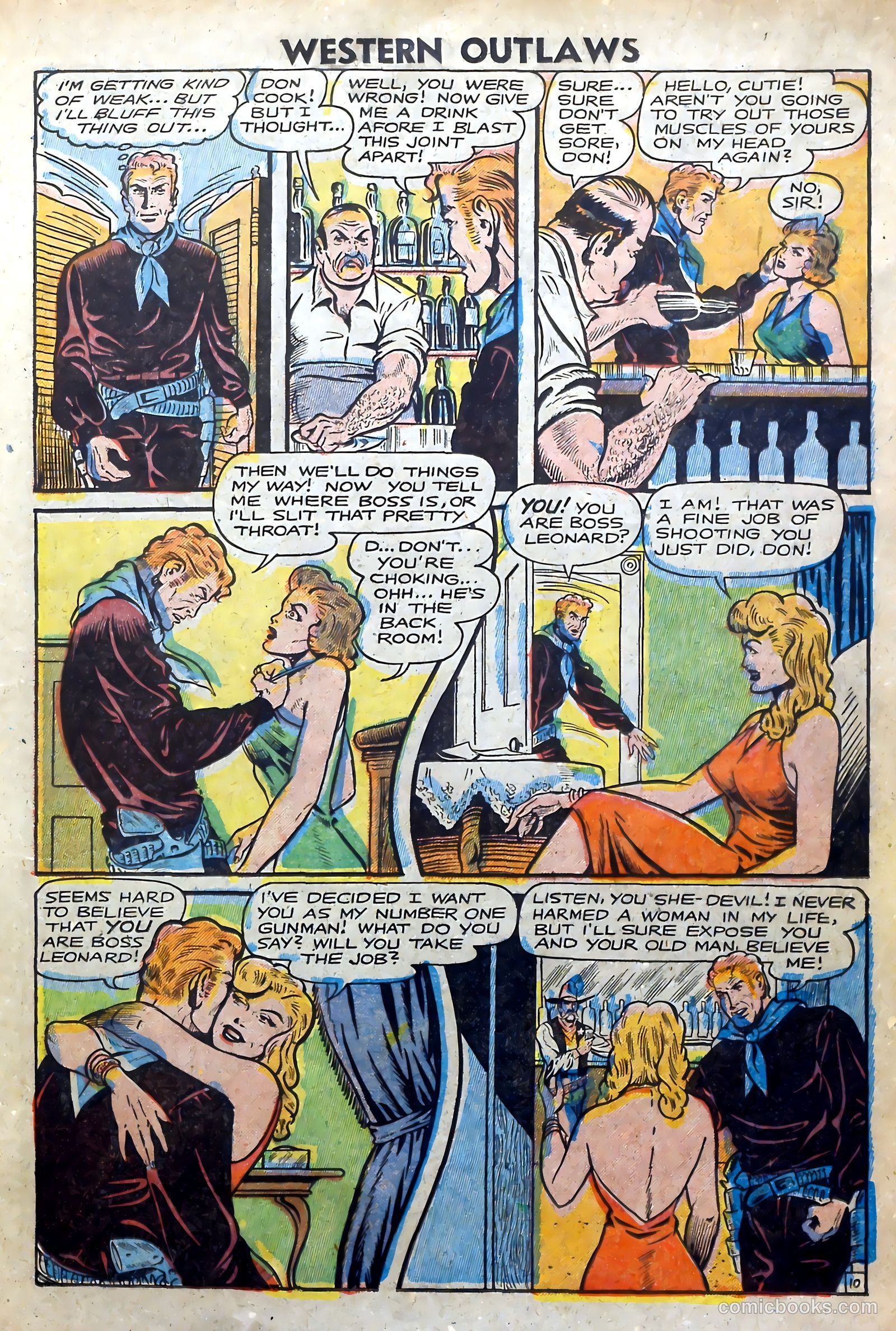 Western Outlaws #17 (1948) — page 11 of 36