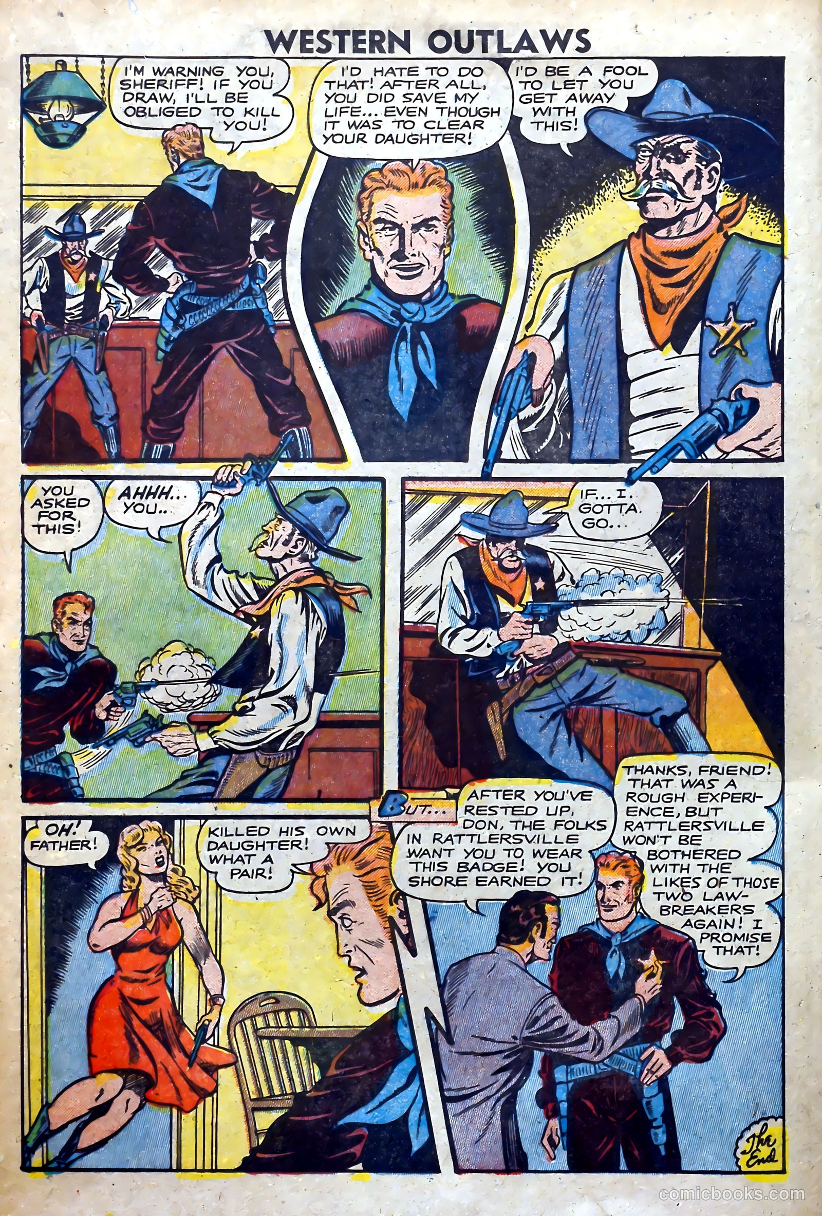 Western Outlaws #17 (1948) — page 12 of 36