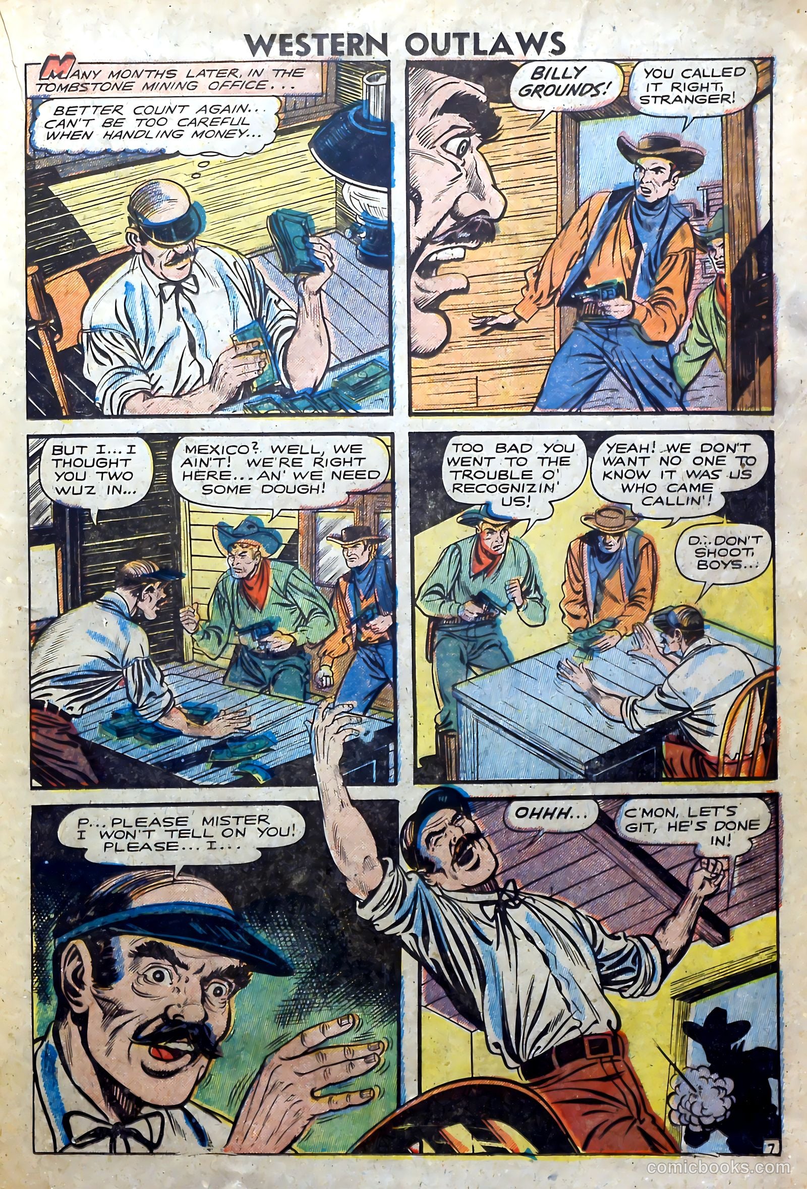 Western Outlaws #17 (1948) — page 19 of 36