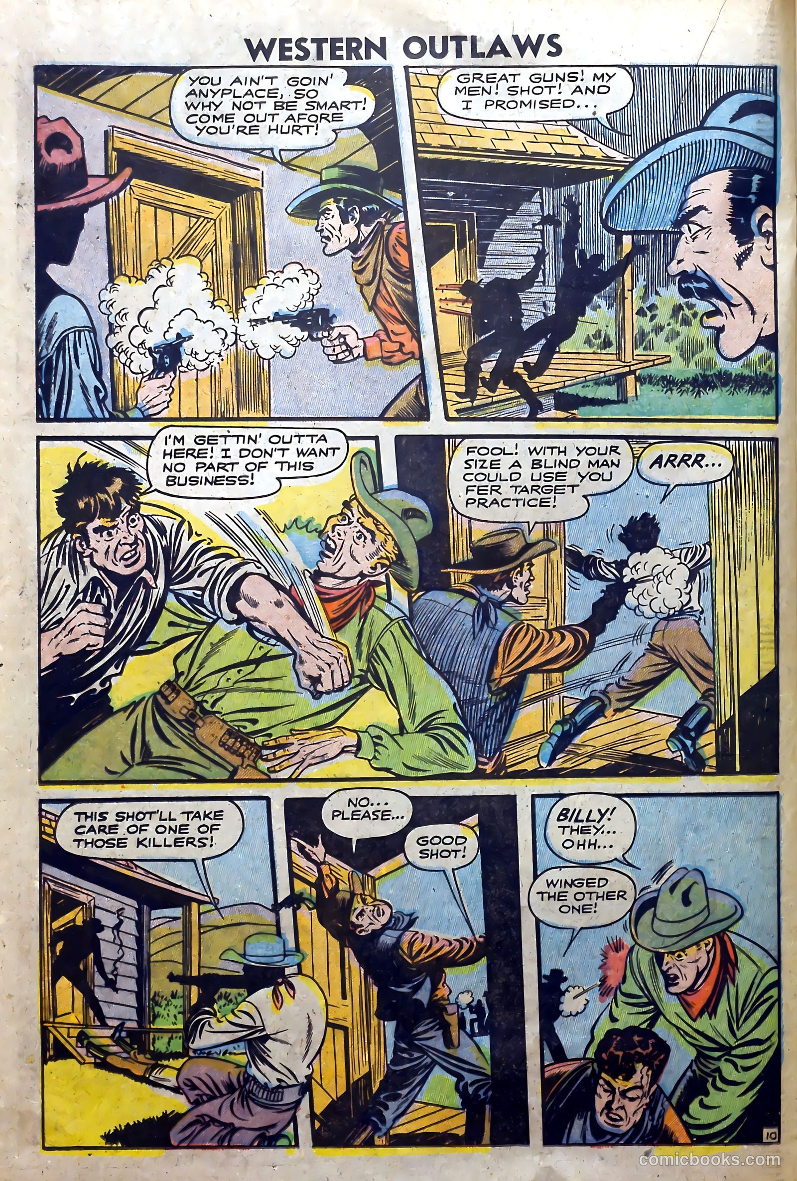 Western Outlaws #17 (1948) — page 22 of 36