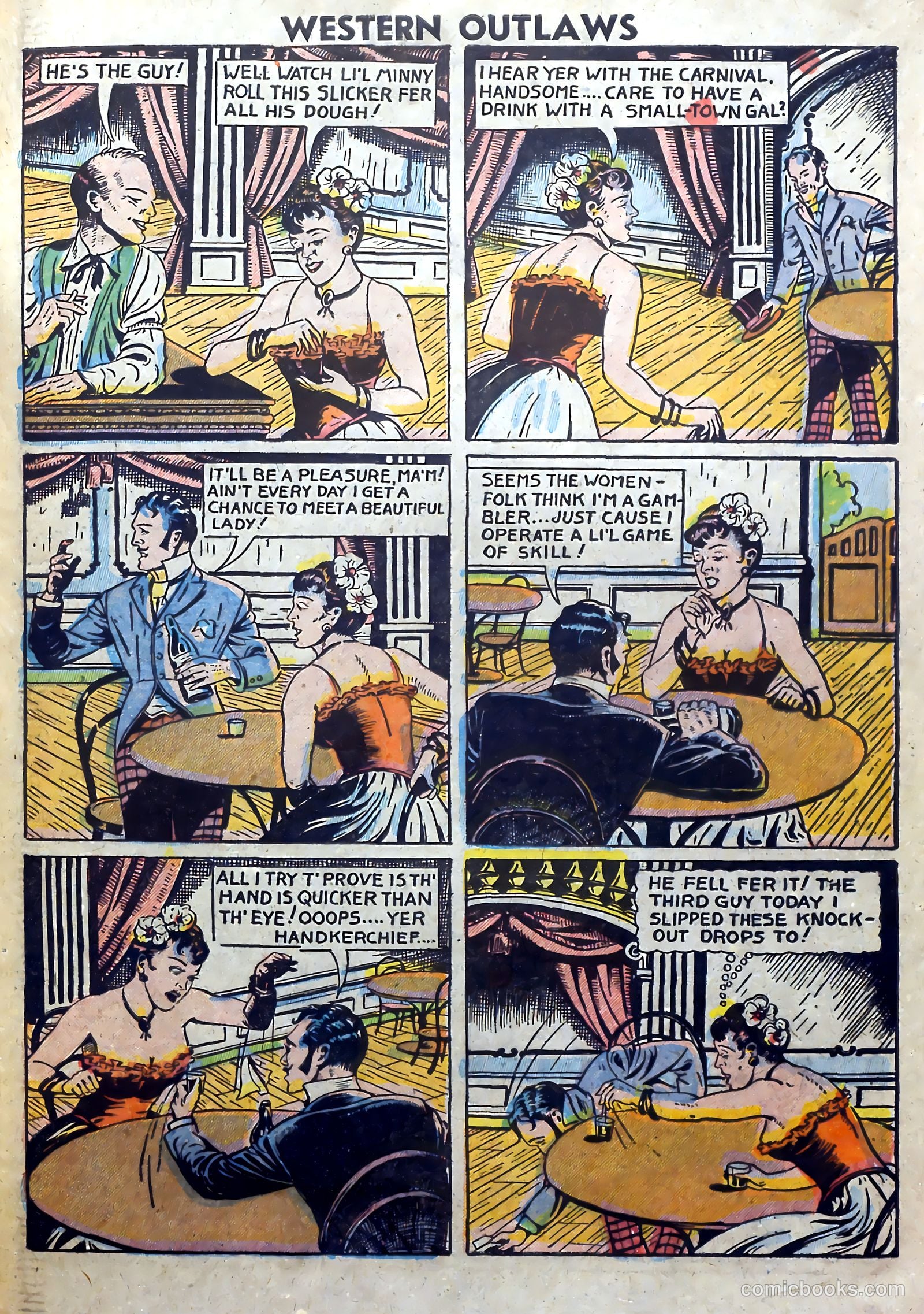 Western Outlaws #17 (1948) — page 27 of 36