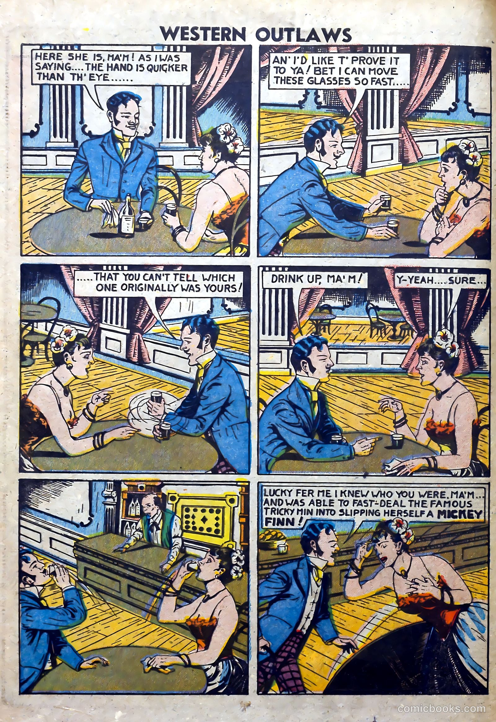 Western Outlaws #17 (1948) — page 28 of 36