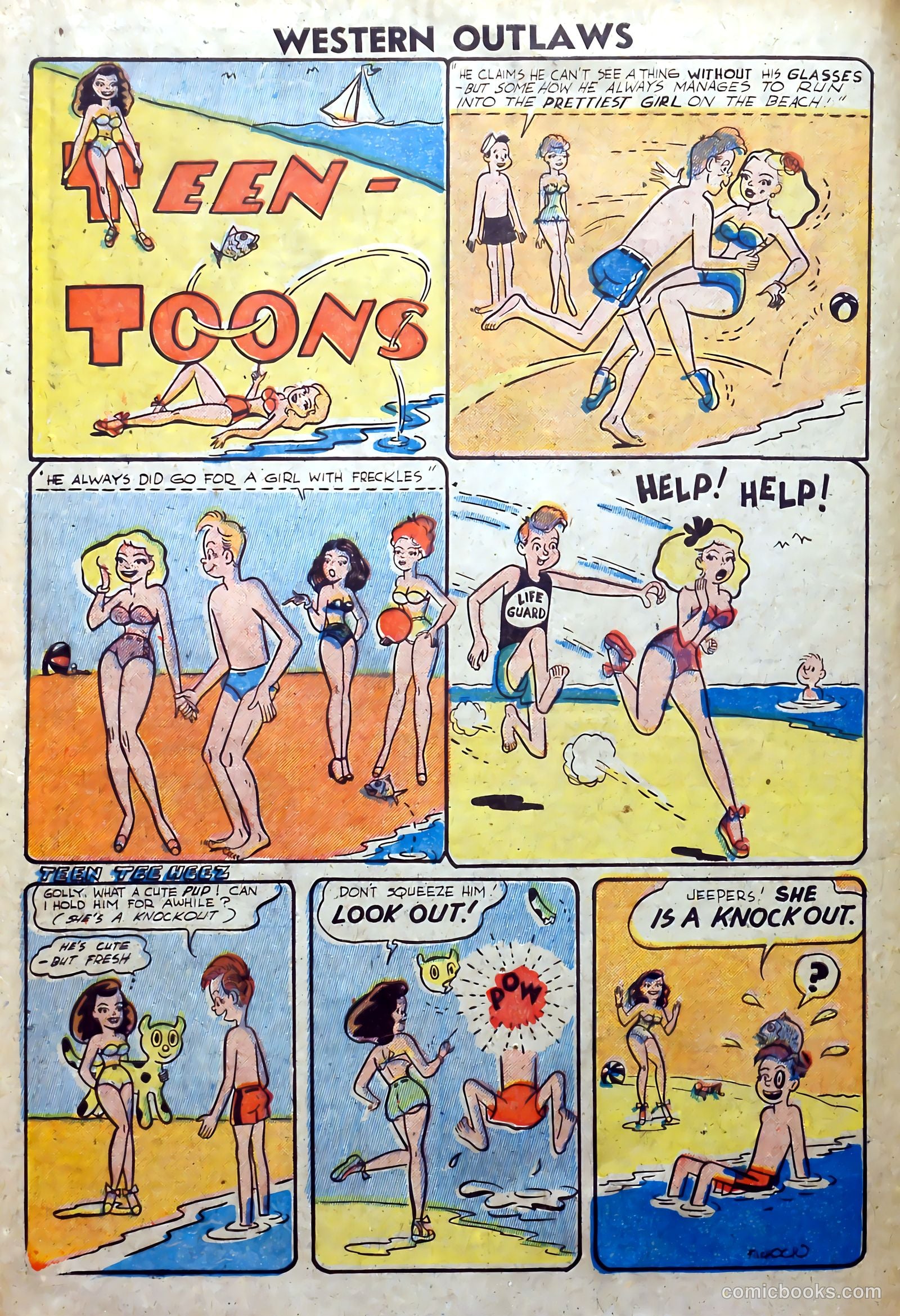 Western Outlaws #17 (1948) — page 30 of 36