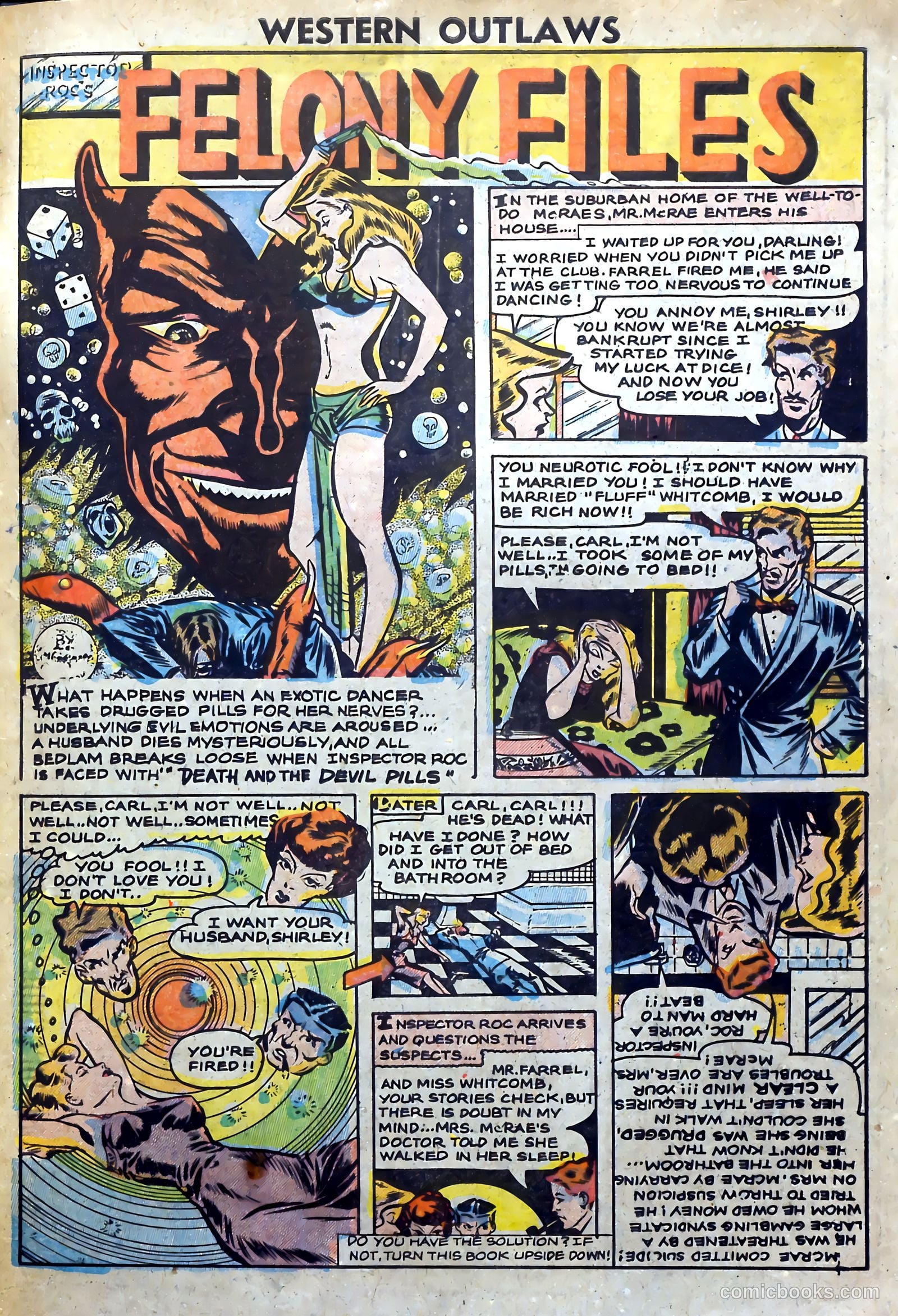 Western Outlaws #17 (1948) — page 31 of 36