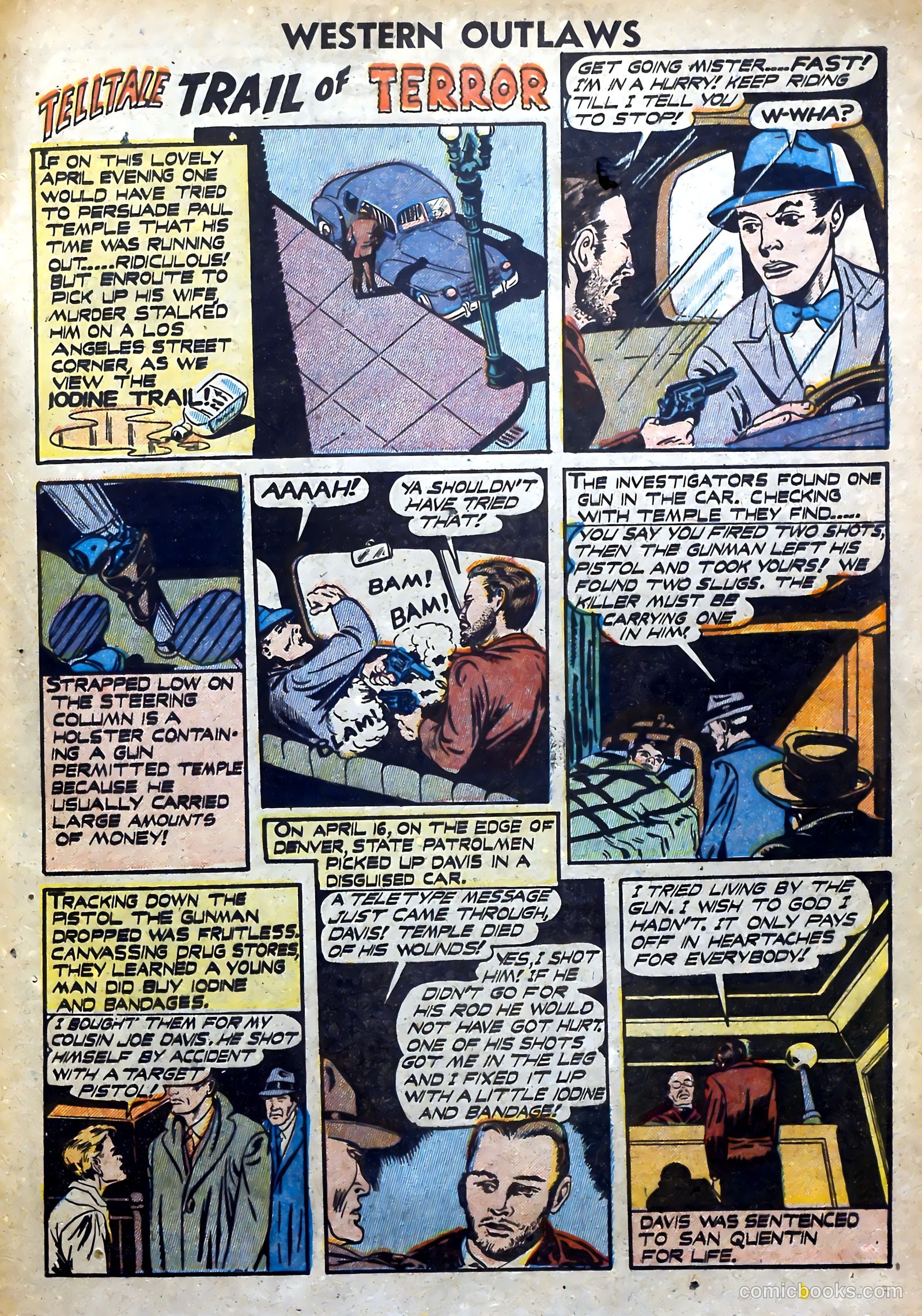 Western Outlaws #17 (1948) — page 33 of 36