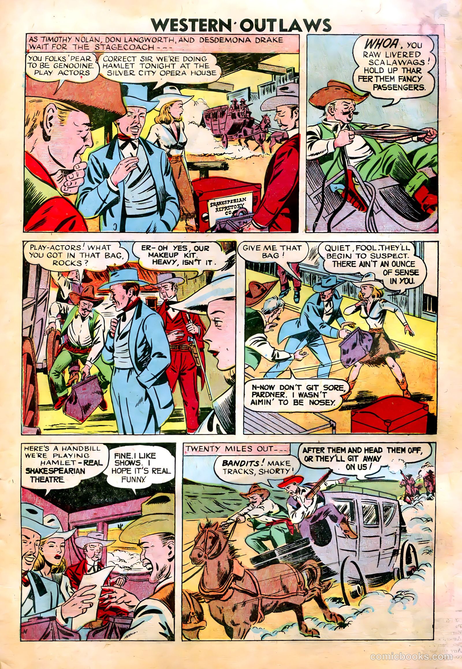 Western Outlaws #18 (1948) — page 4 of 37