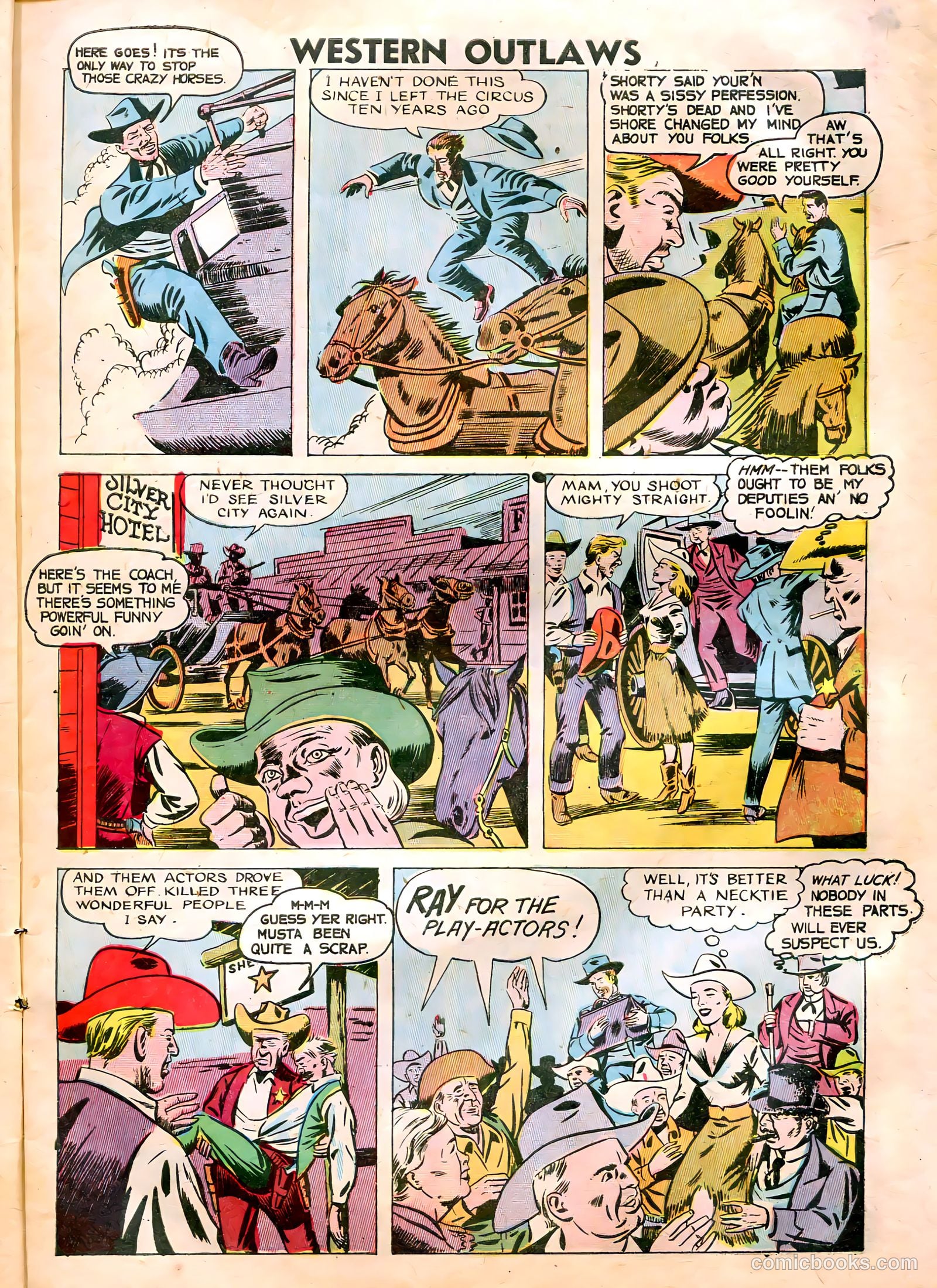 Western Outlaws #18 (1948) — page 6 of 37