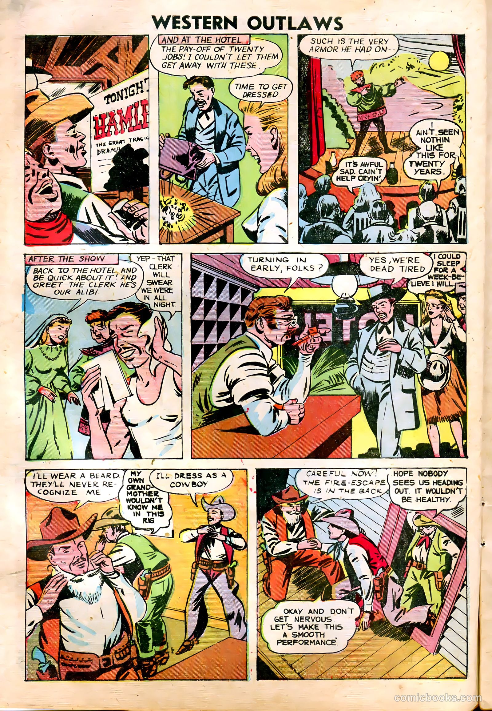 Western Outlaws #18 (1948) — page 7 of 37