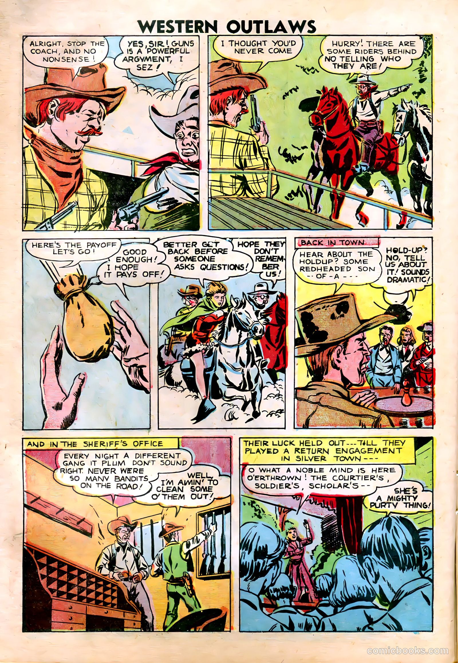 Western Outlaws #18 (1948) — page 11 of 37