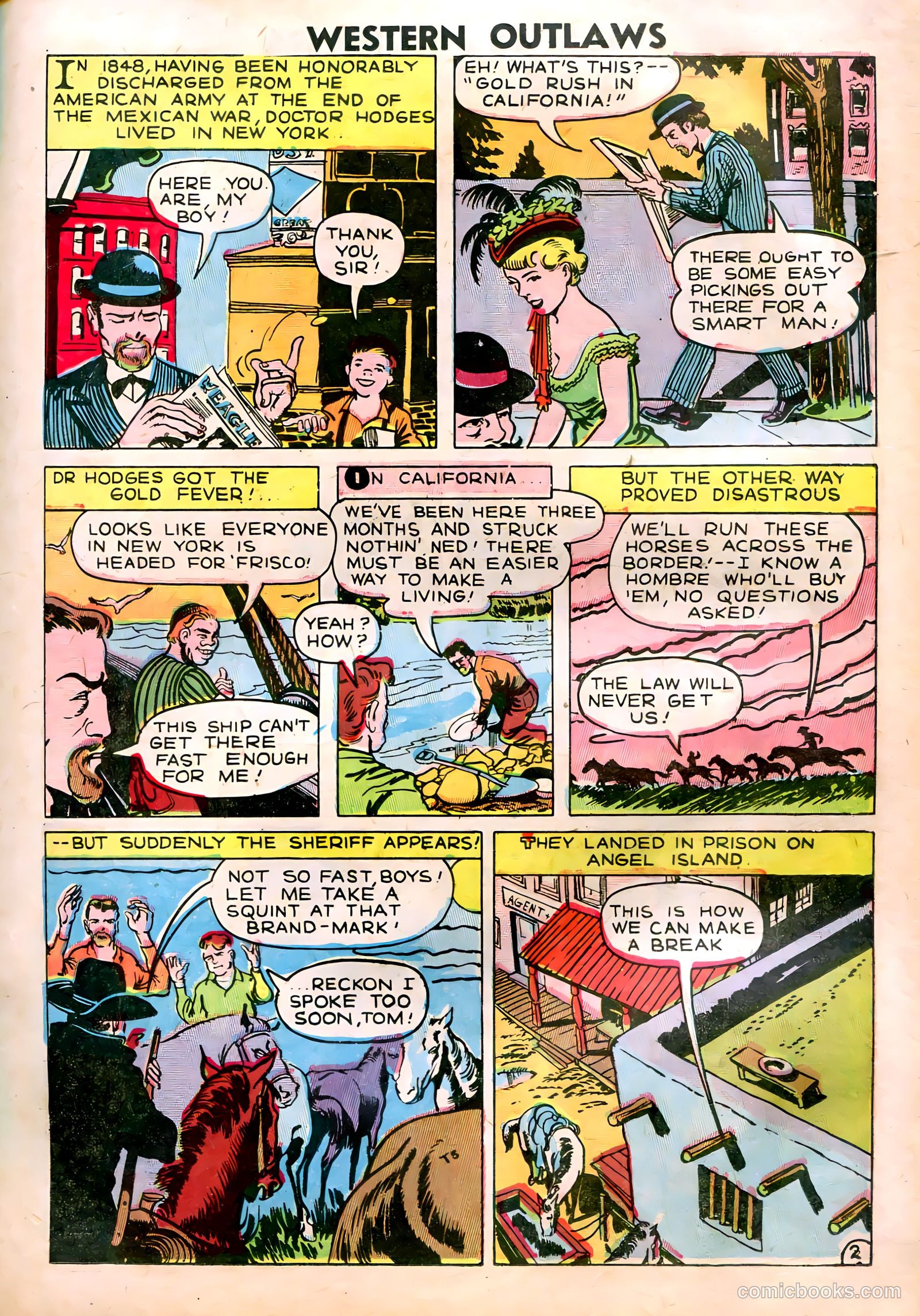 Western Outlaws #18 (1948) — page 14 of 37