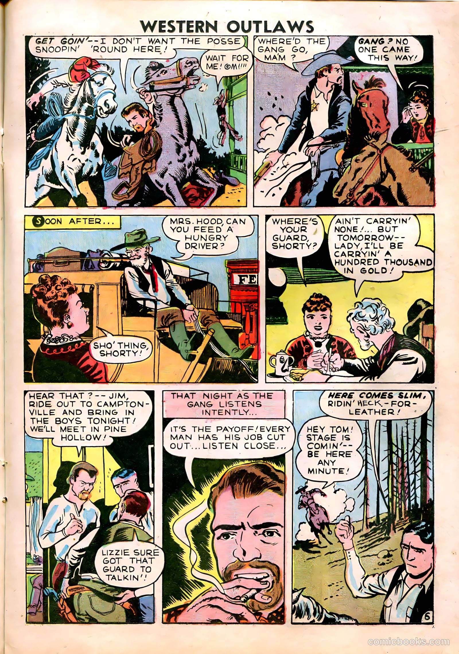 Western Outlaws #18 (1948) — page 18 of 37