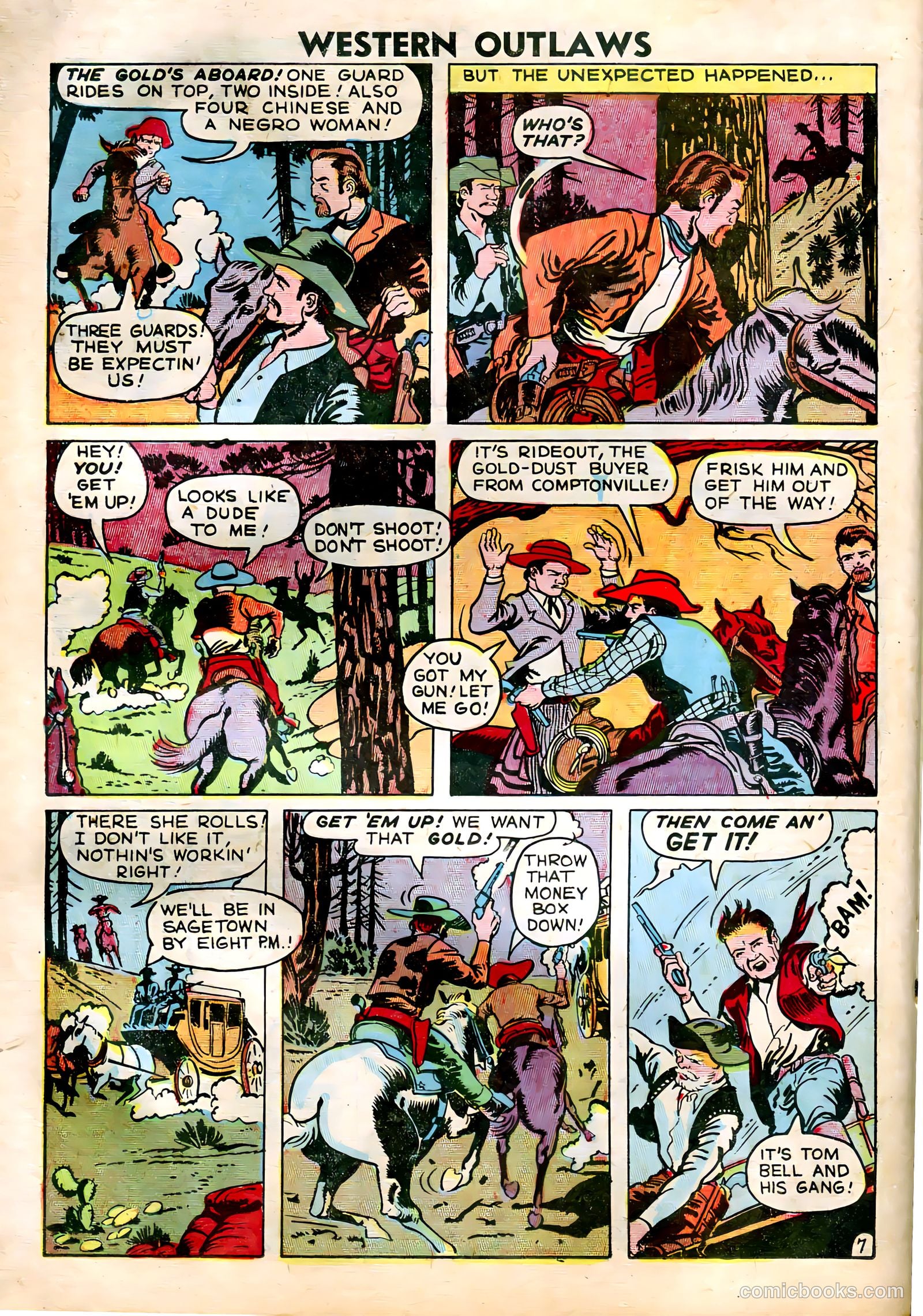 Western Outlaws #18 (1948) — page 19 of 37