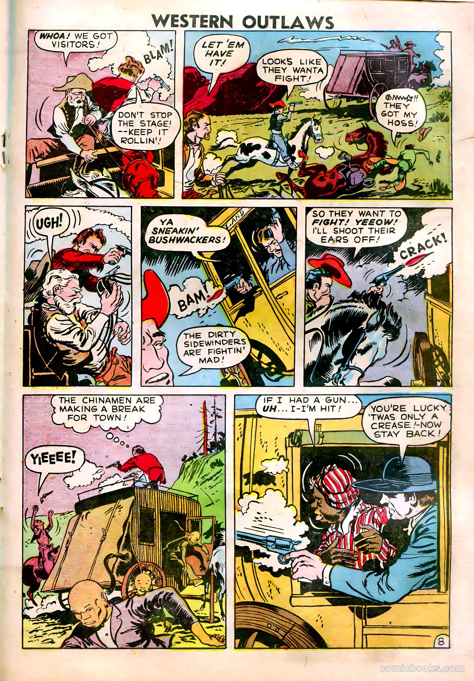 Western Outlaws #18 (1948) — page 20 of 37