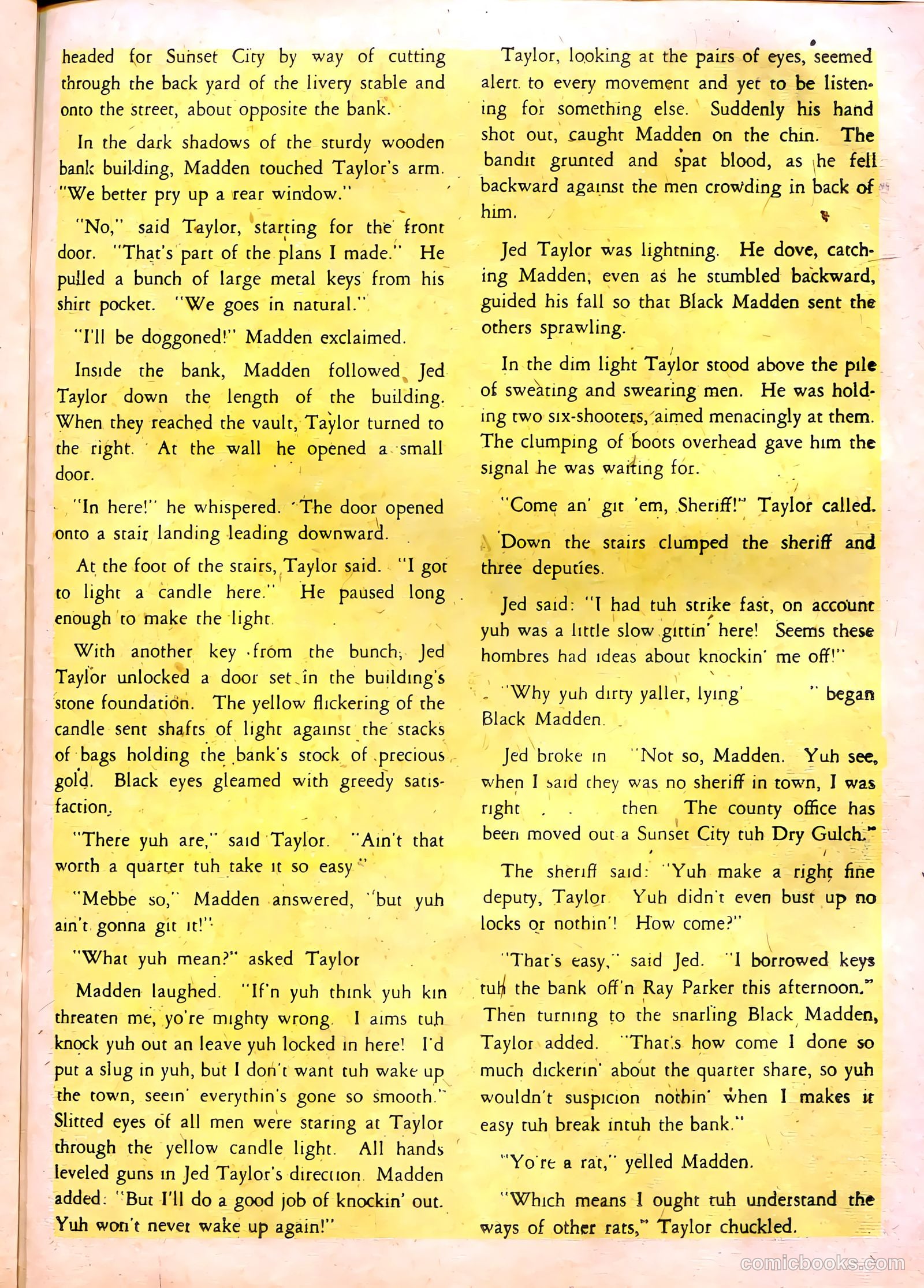 Western Outlaws #18 (1948) — page 24 of 37