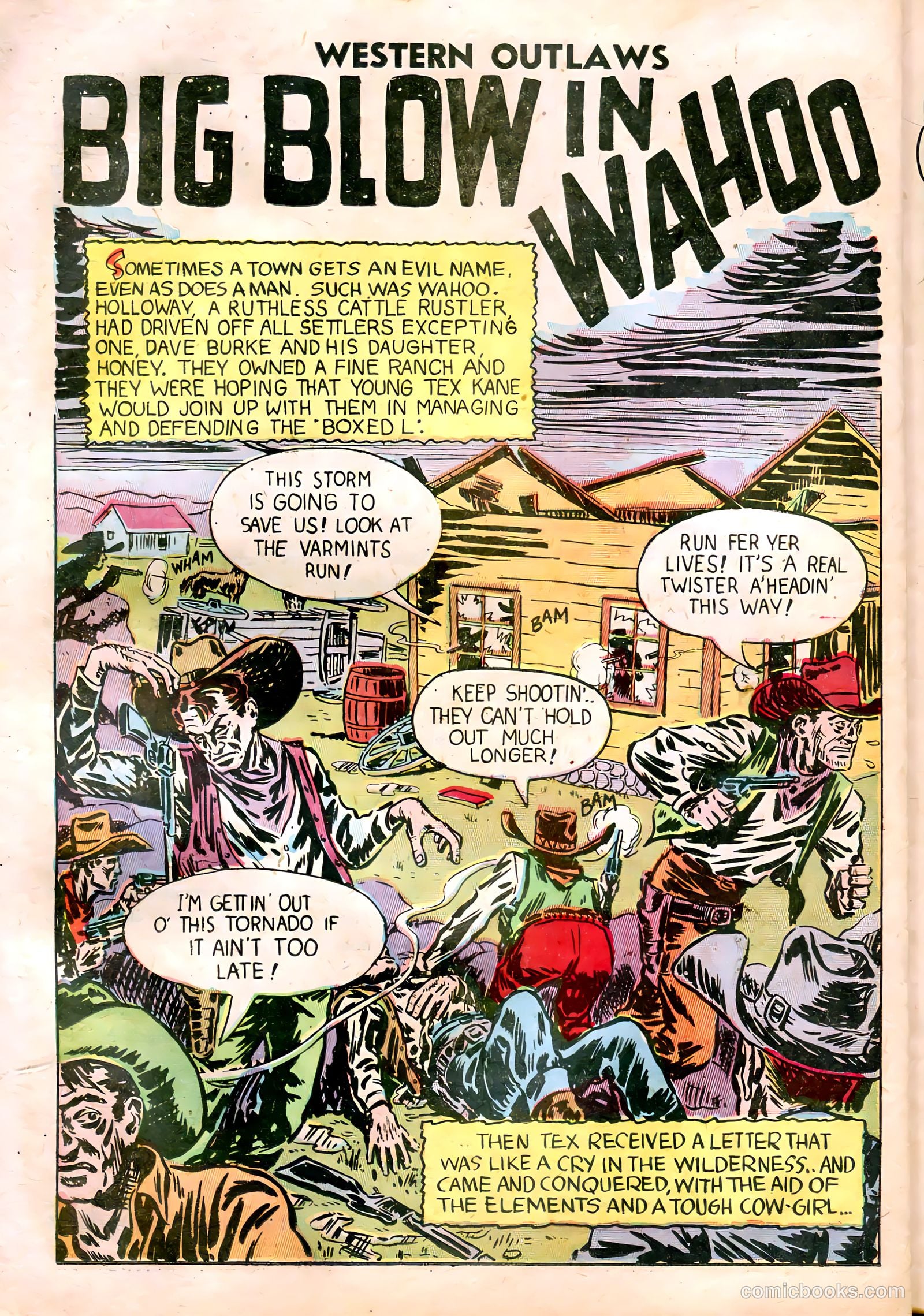 Western Outlaws #18 (1948) — page 25 of 37