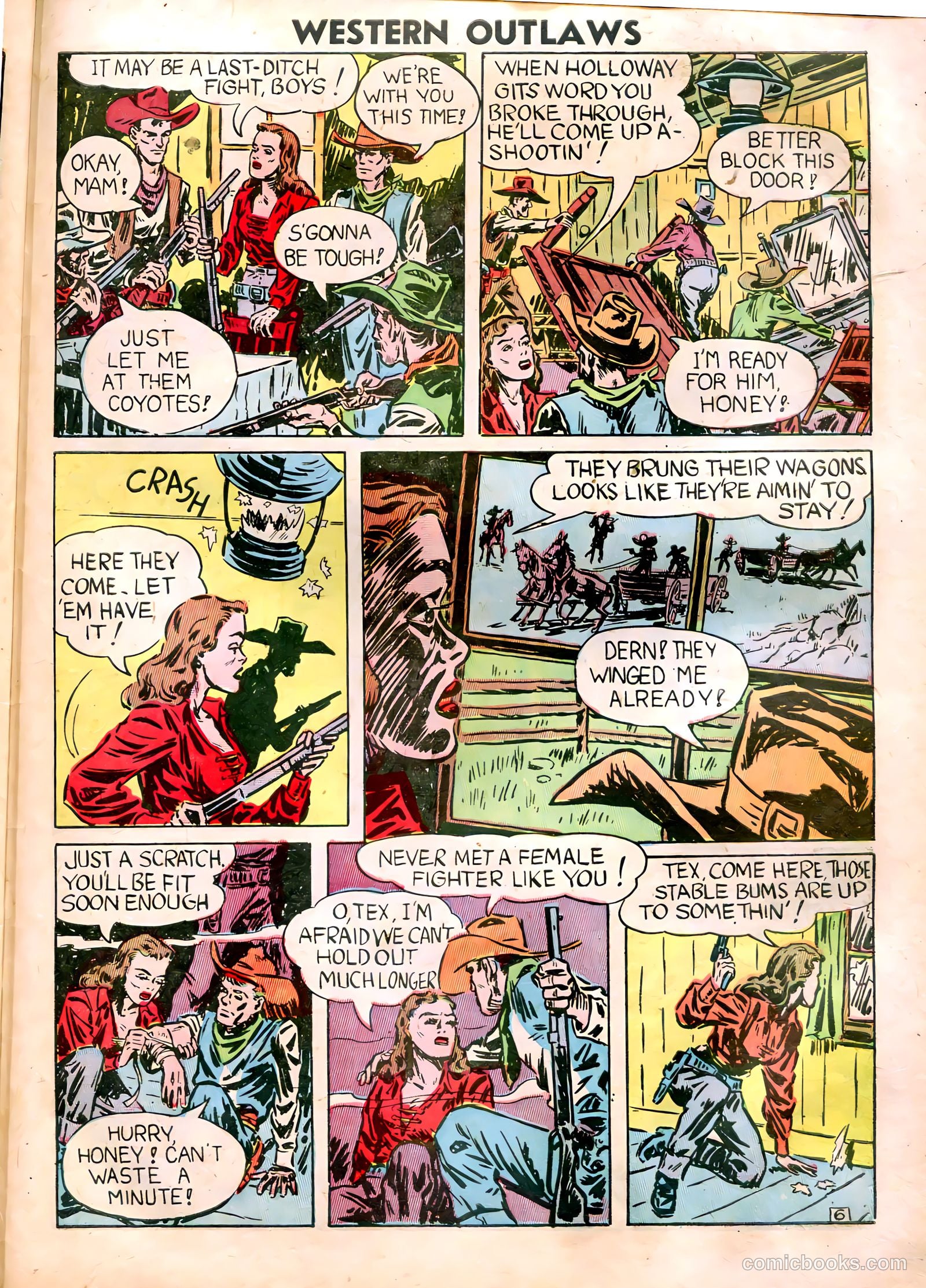 Western Outlaws #18 (1948) — page 30 of 37