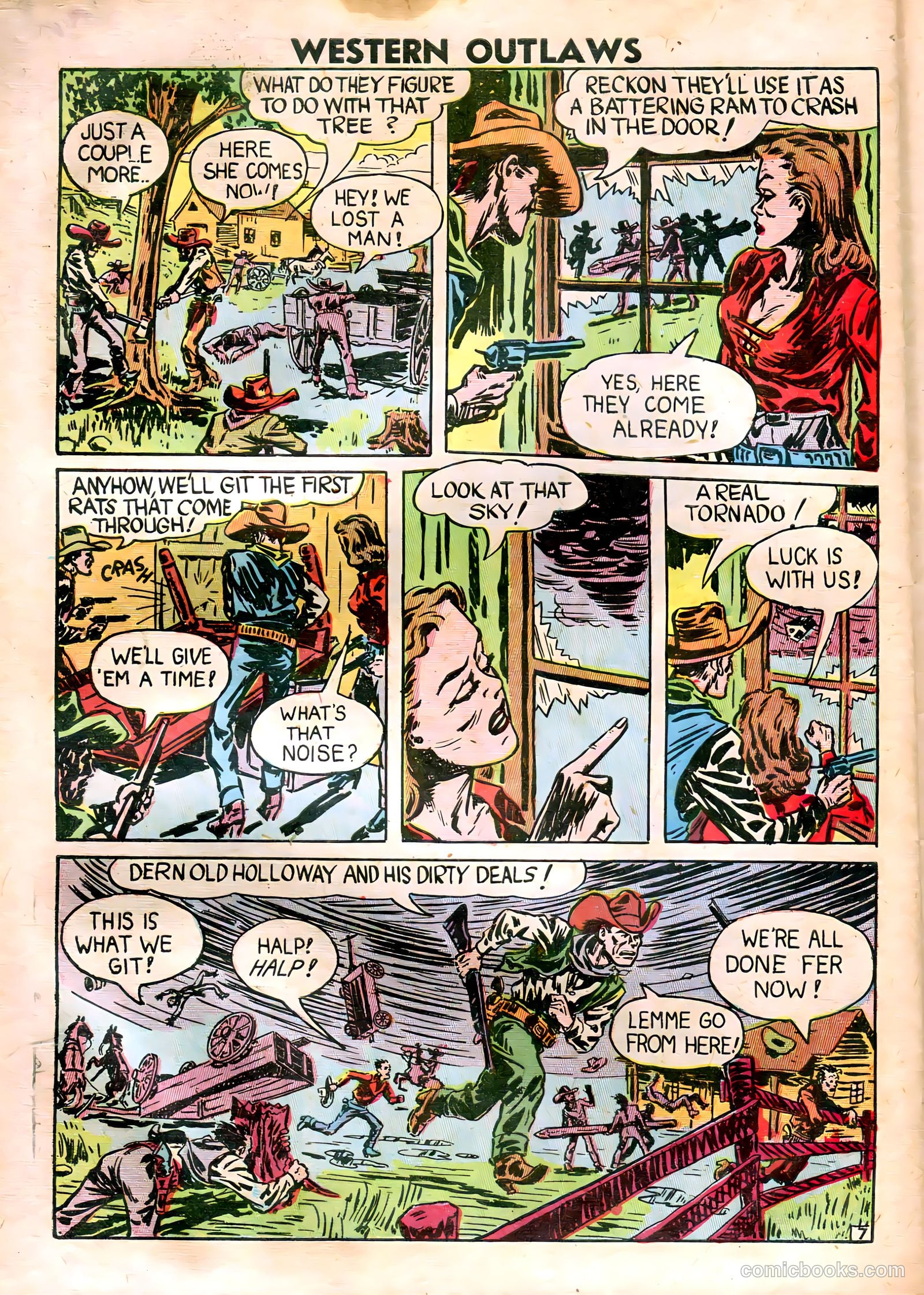 Western Outlaws #18 (1948) — page 31 of 37
