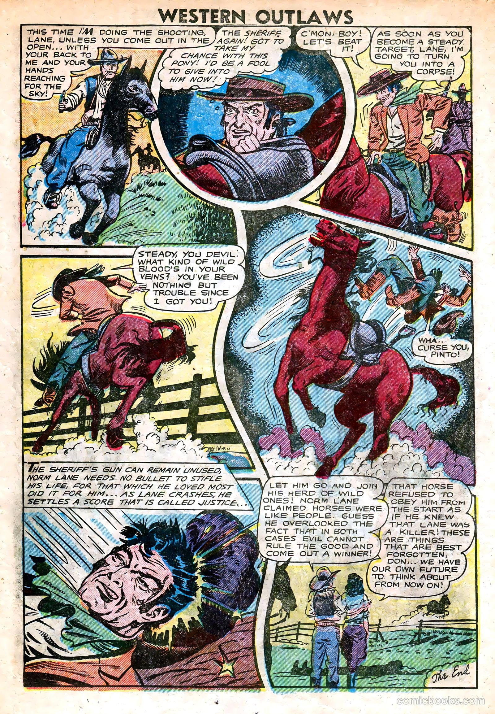 Western Outlaws #19 (1949) — page 12 of 36