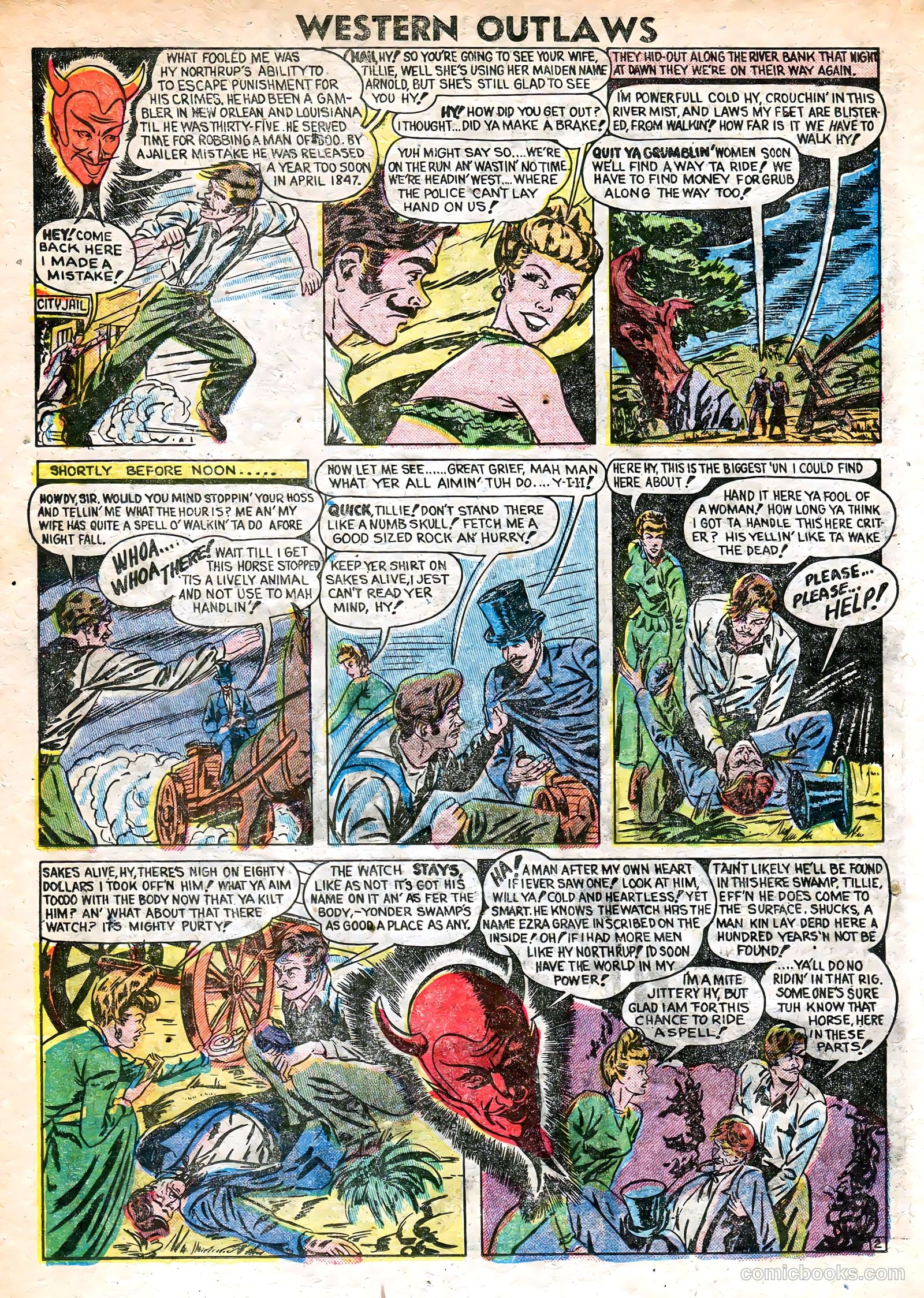 Western Outlaws #19 (1949) — page 14 of 36