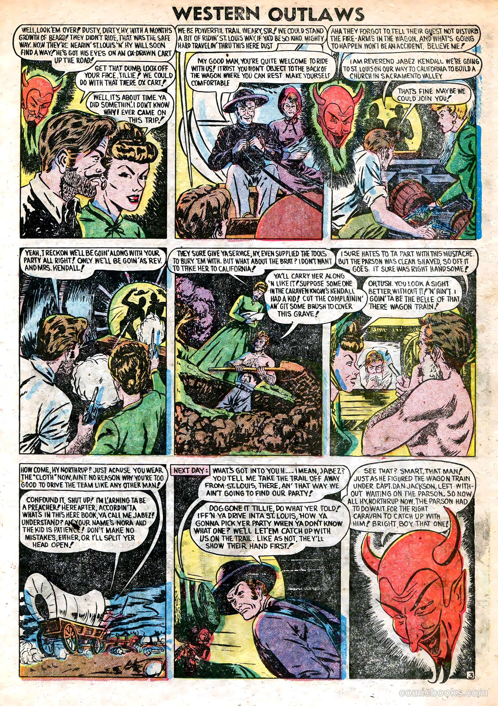 Western Outlaws #19 (1949) — page 15 of 36