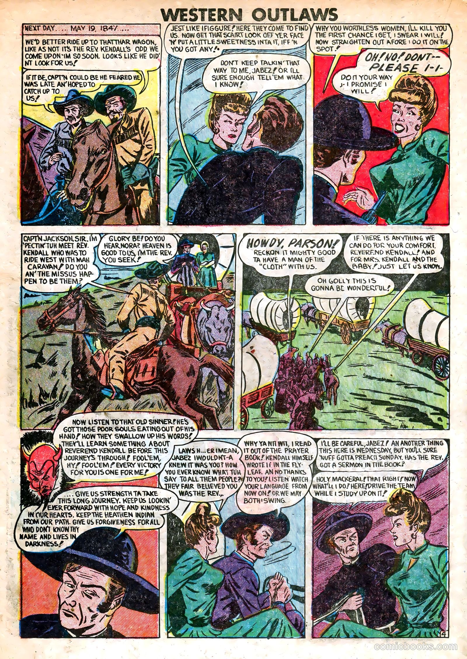 Western Outlaws #19 (1949) — page 16 of 36