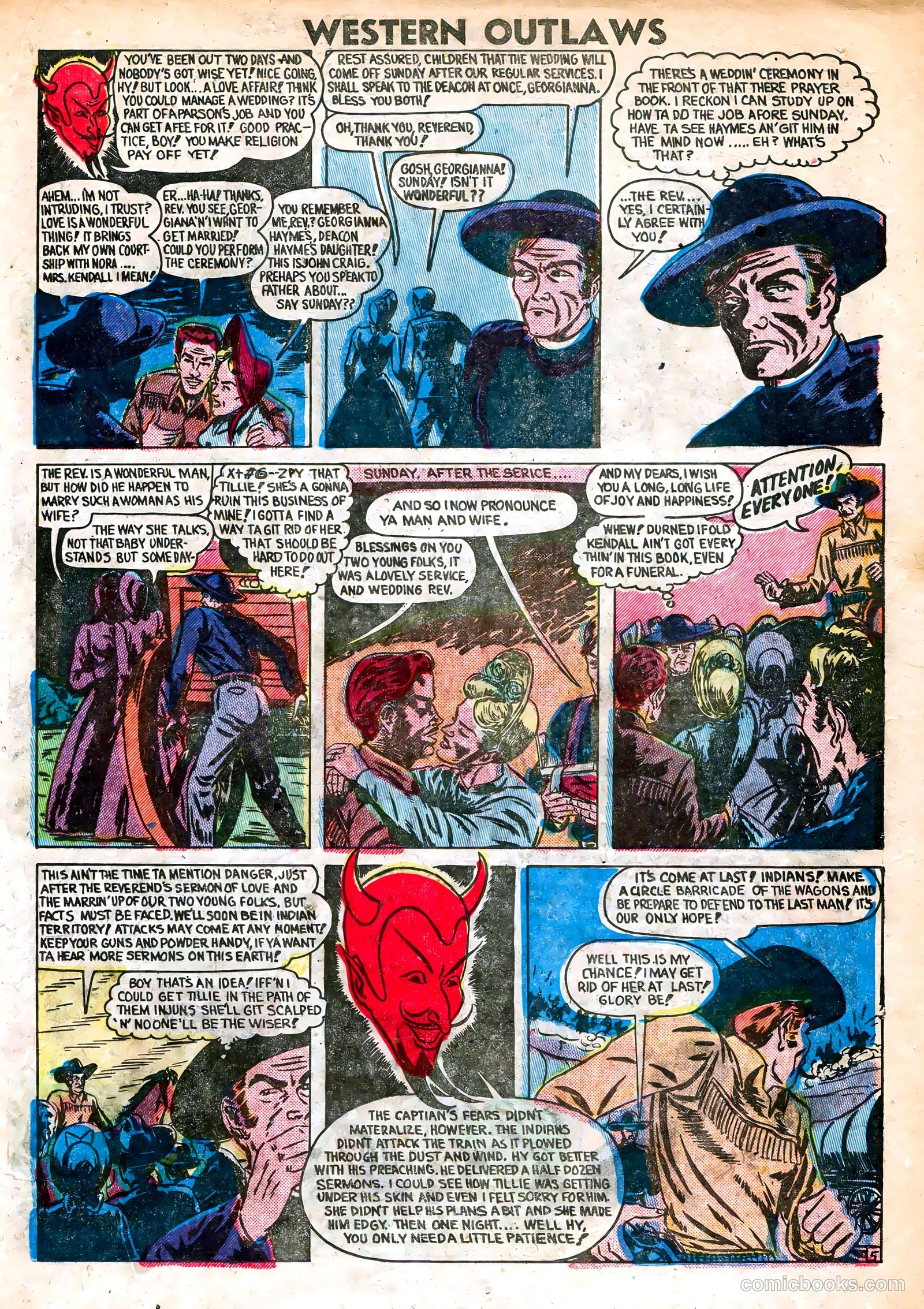 Western Outlaws #19 (1949) — page 17 of 36