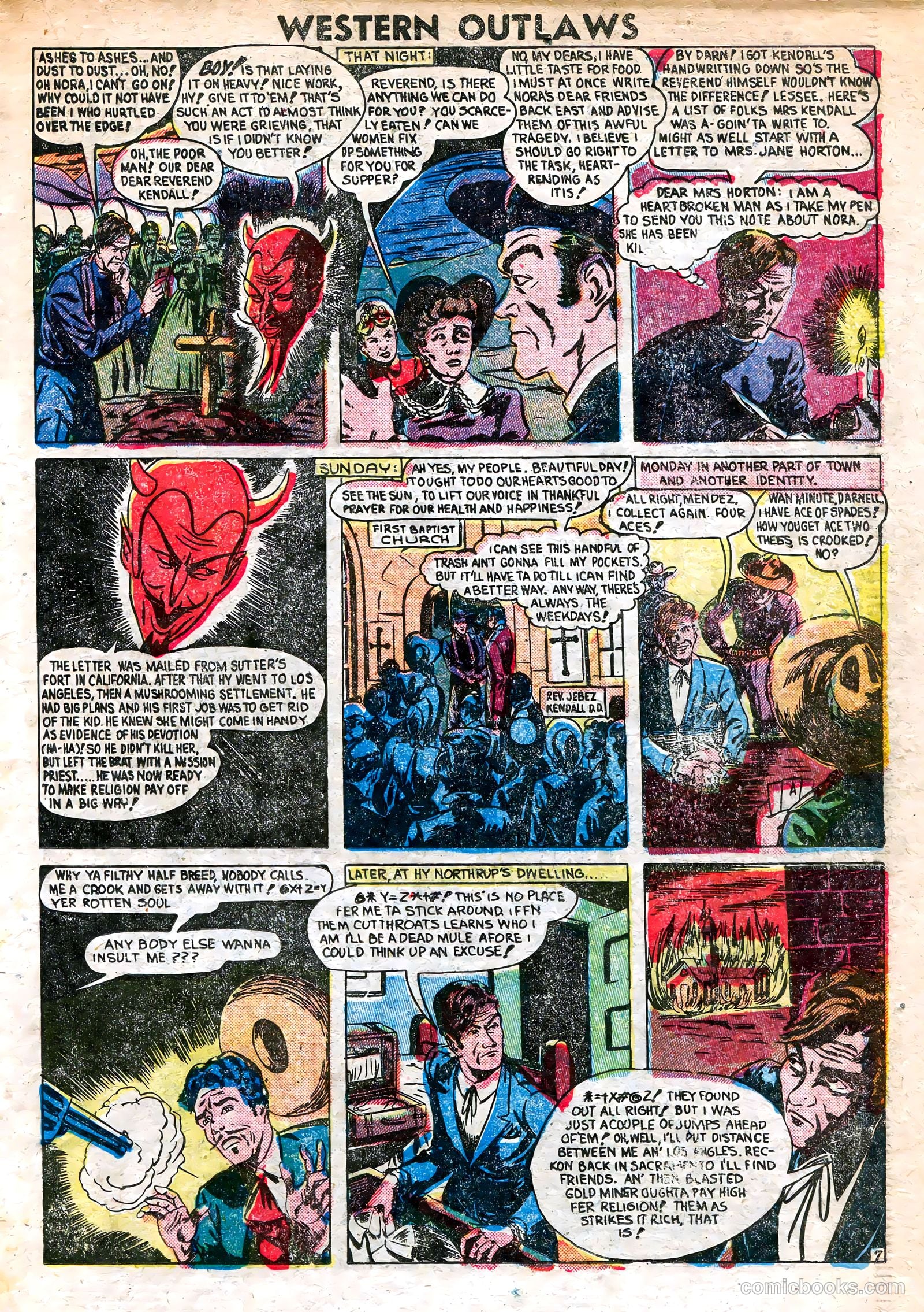 Western Outlaws #19 (1949) — page 19 of 36