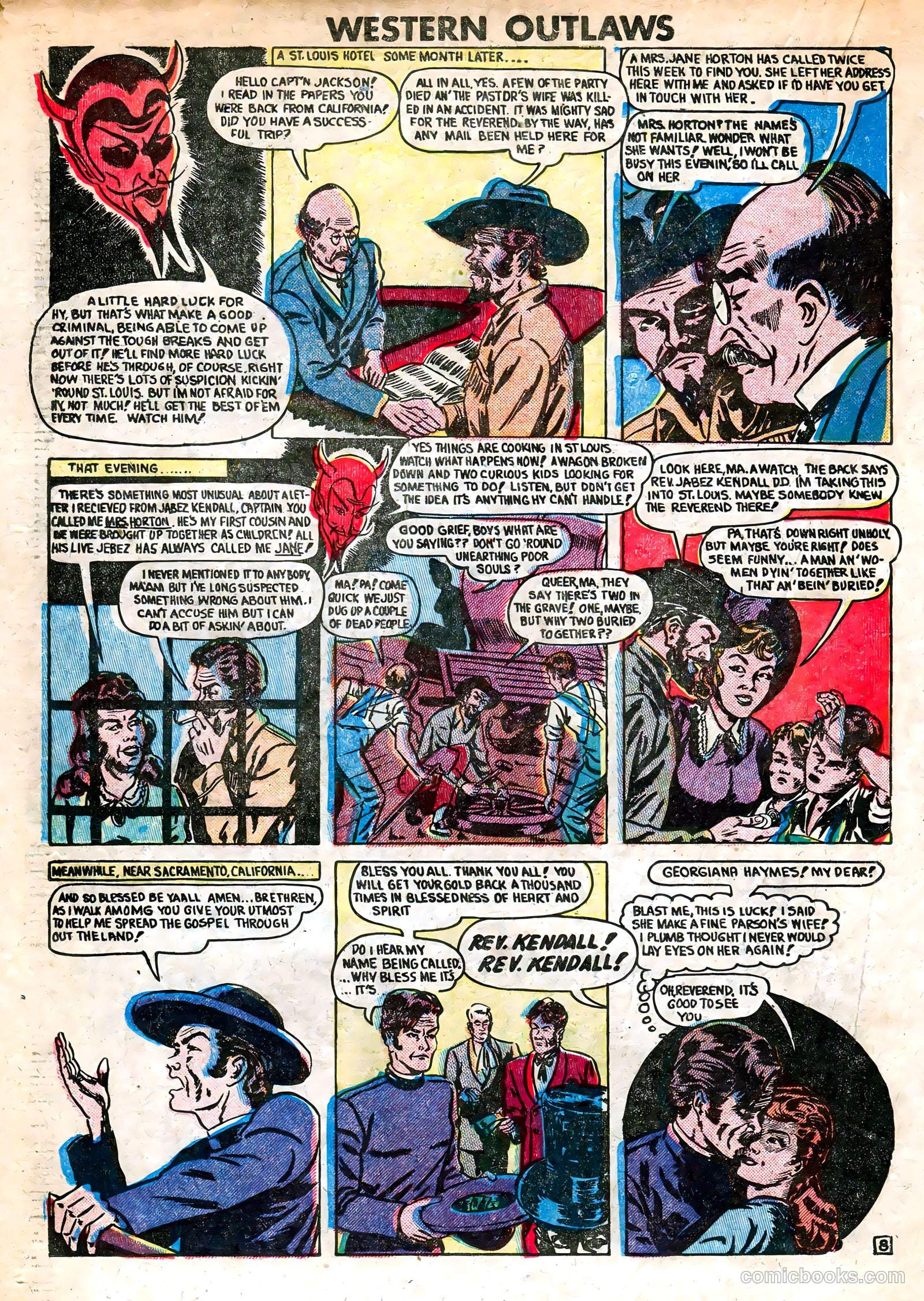 Western Outlaws #19 (1949) — page 20 of 36