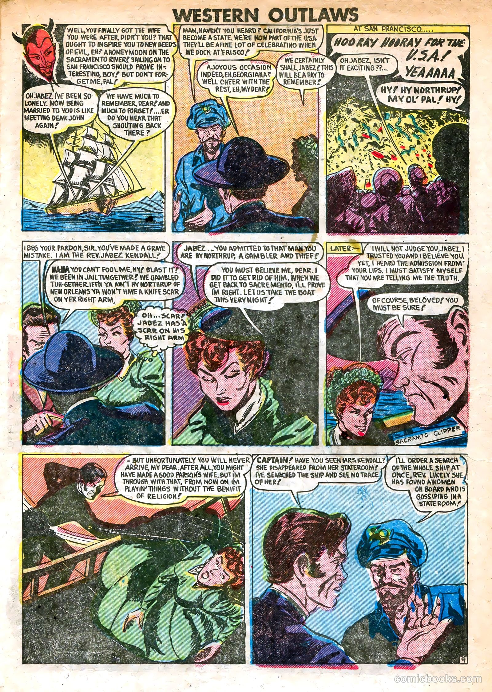 Western Outlaws #19 (1949) — page 21 of 36