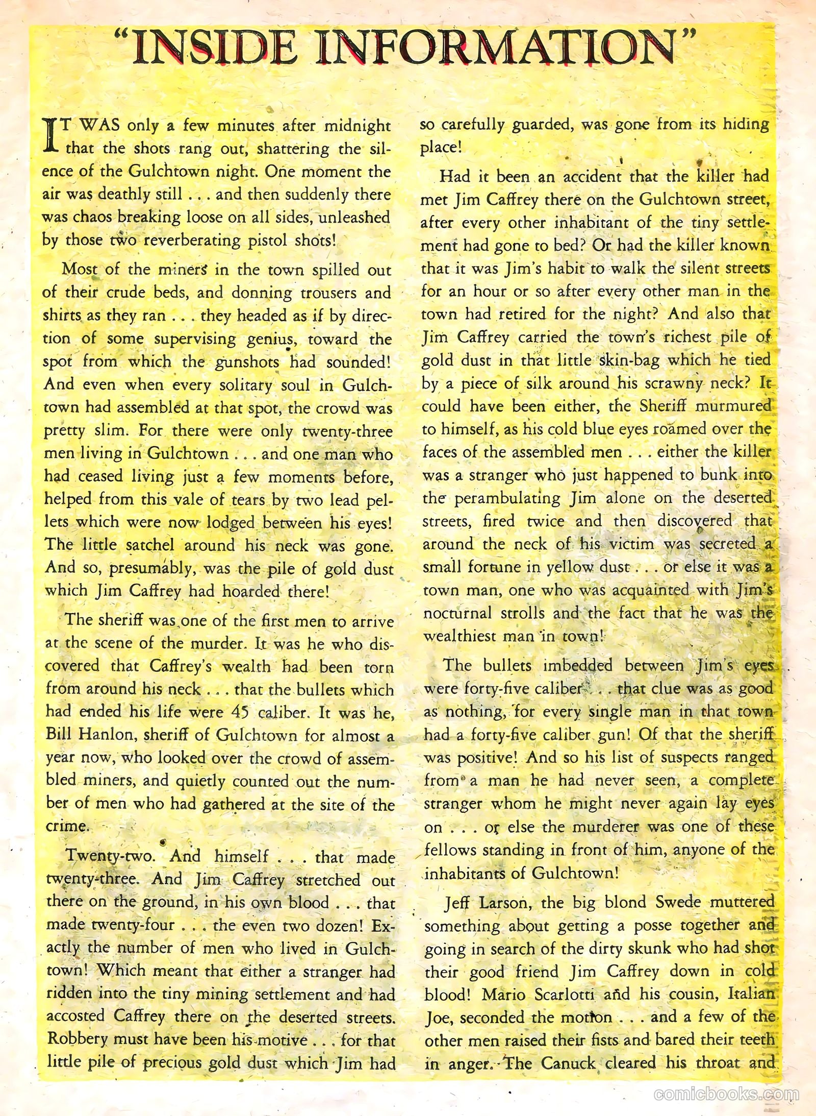 Western Outlaws #19 (1949) — page 23 of 36