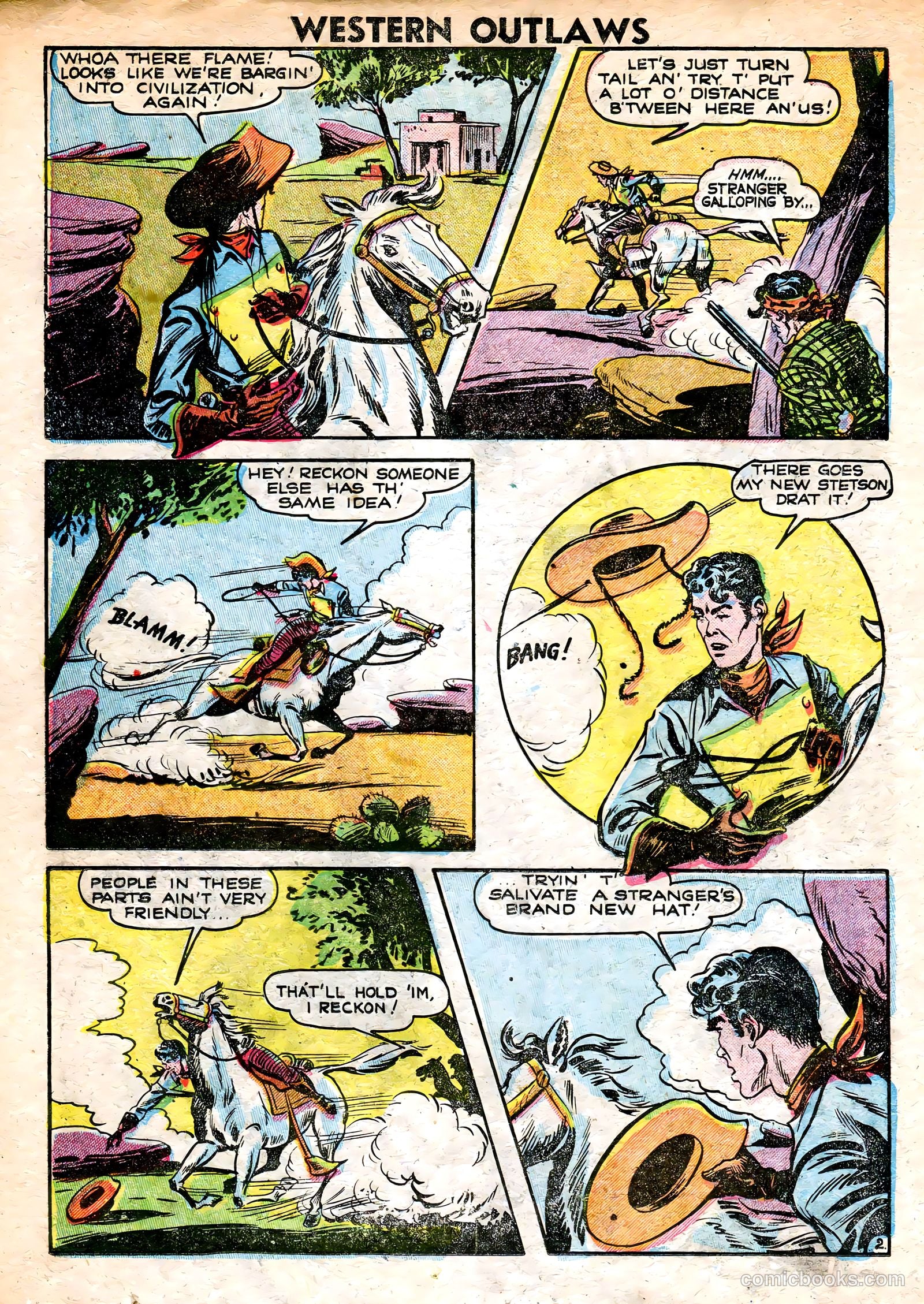 Western Outlaws #19 (1949) — page 26 of 36