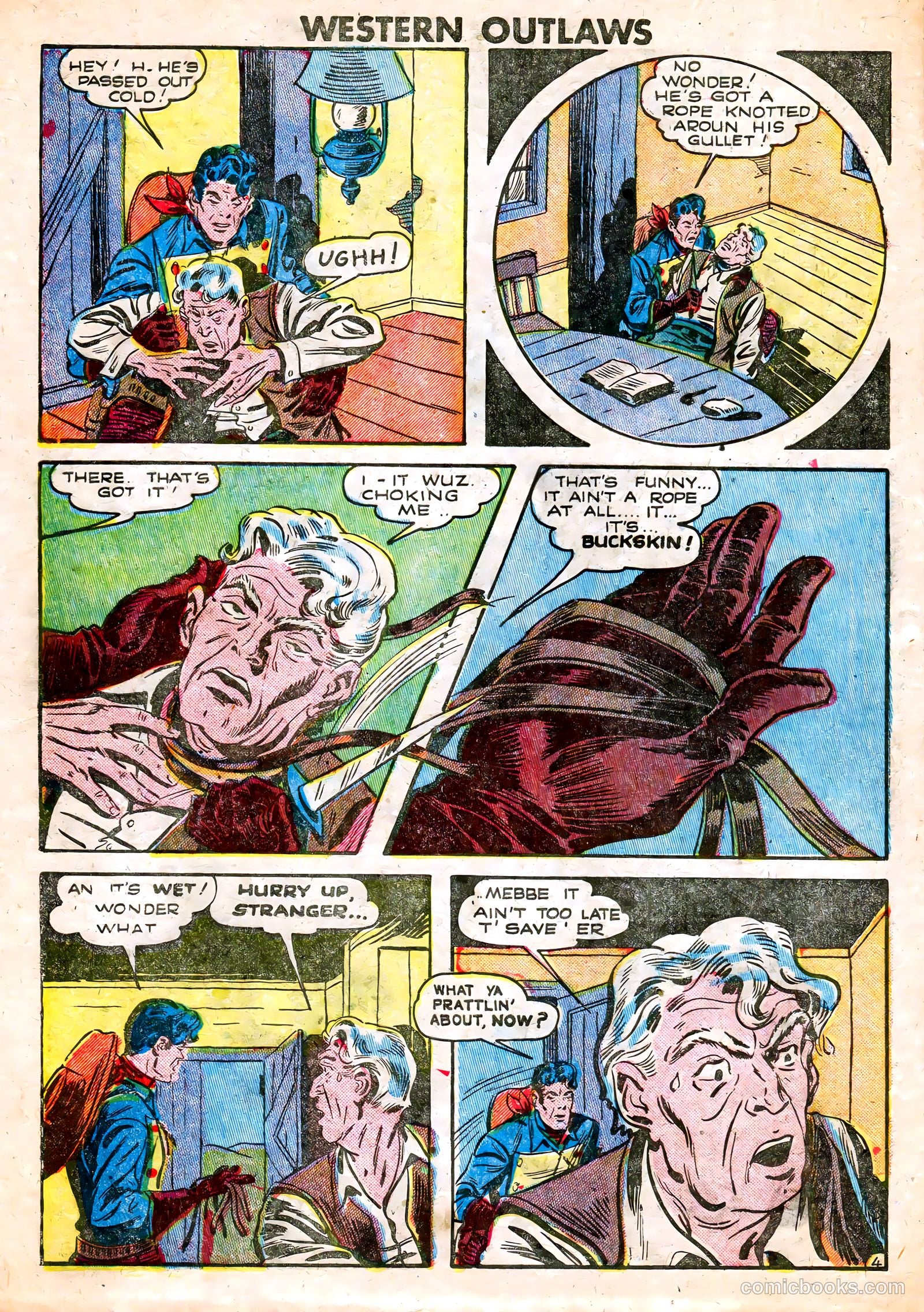 Western Outlaws #19 (1949) — page 28 of 36