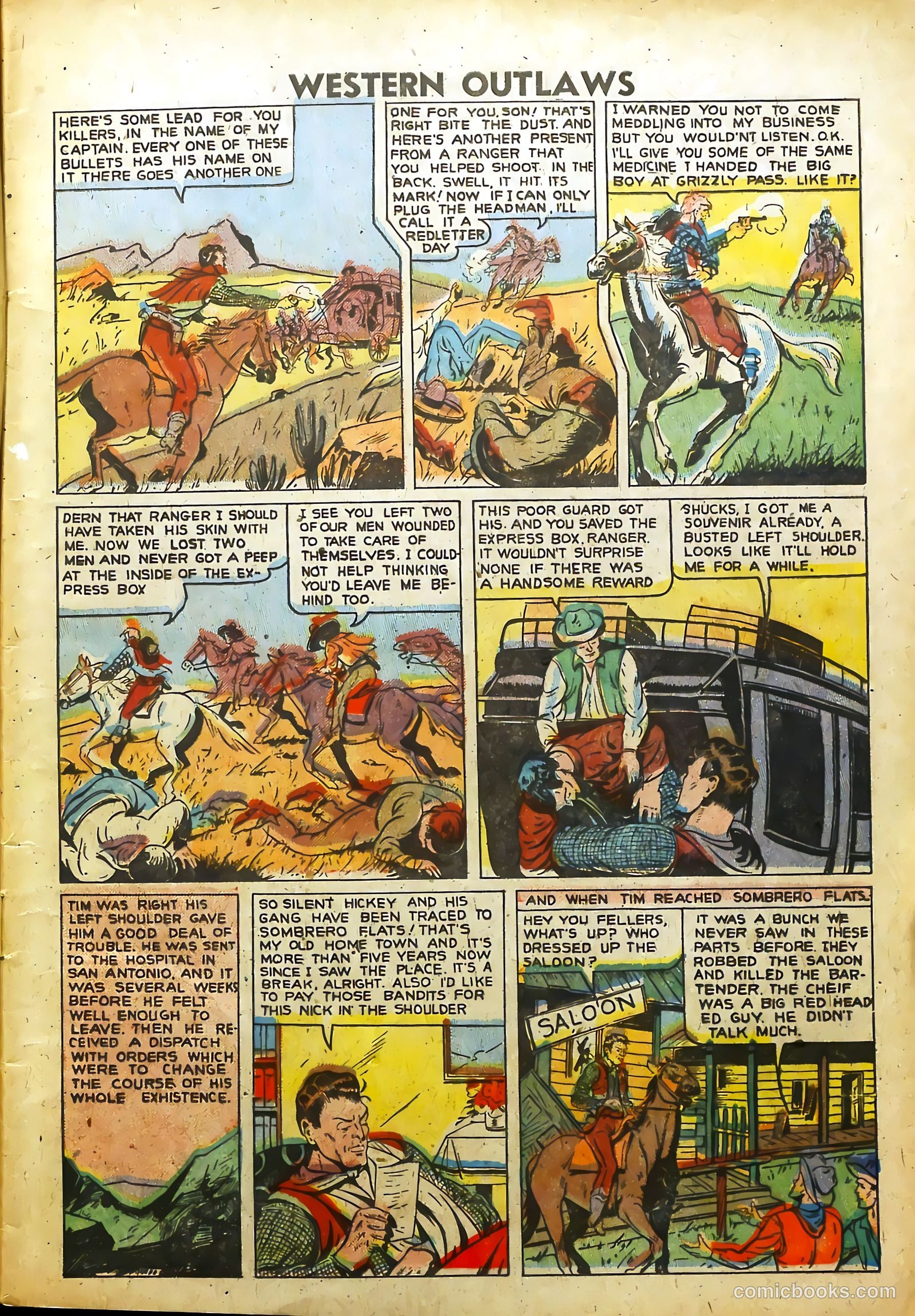 Western Outlaws #20 (1949) — page 5 of 37