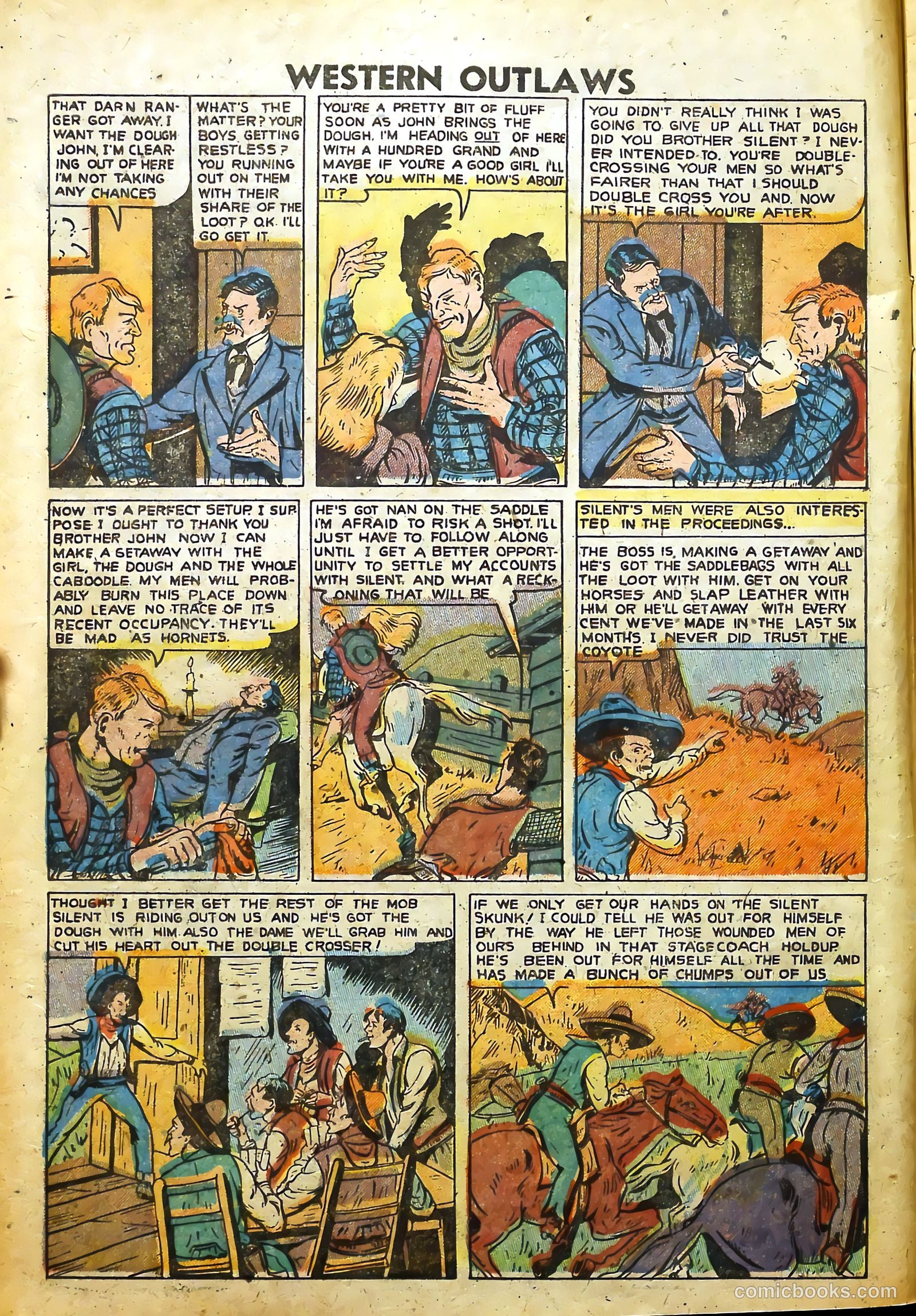 Western Outlaws #20 (1949) — page 10 of 37