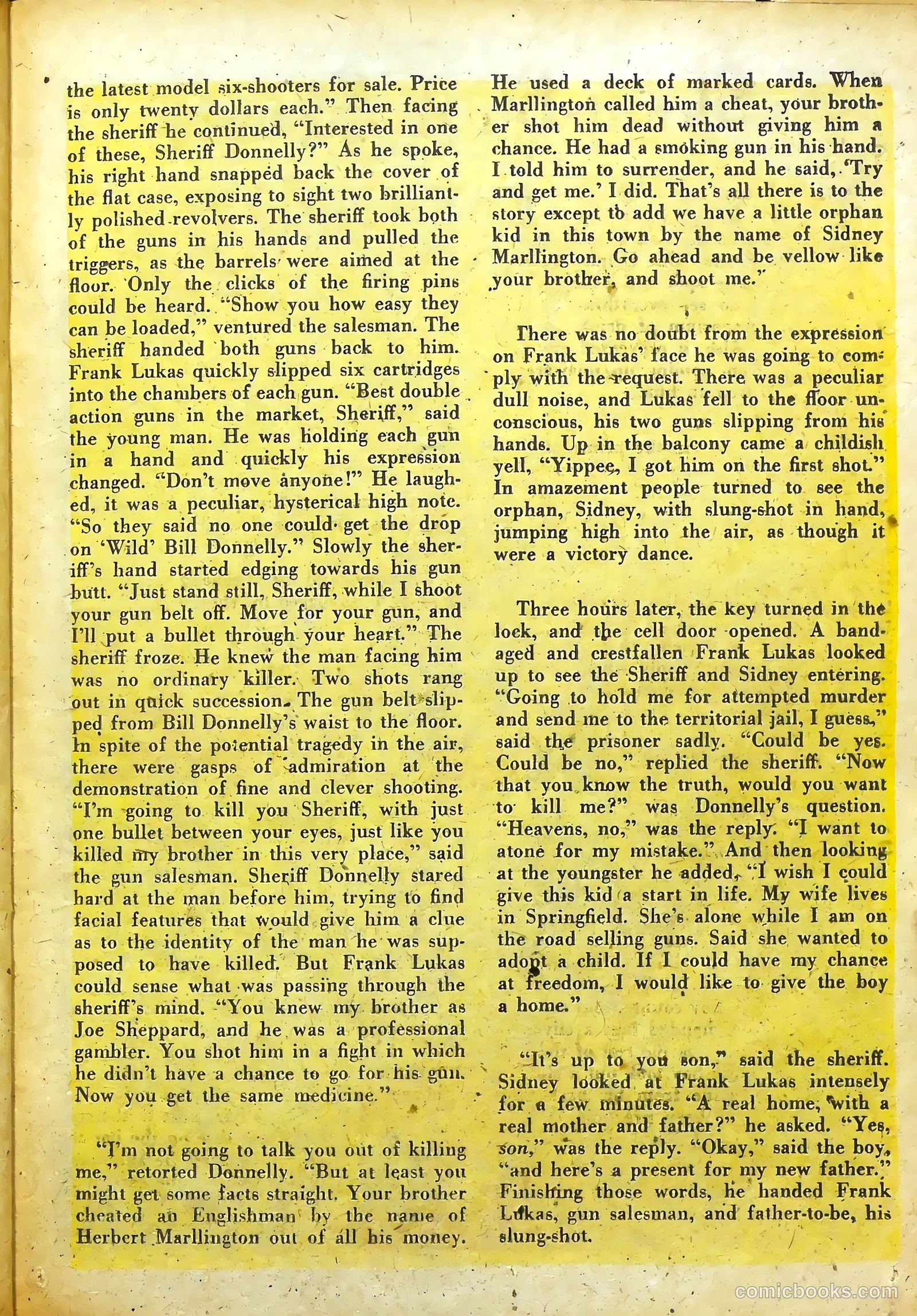 Western Outlaws #20 (1949) — page 23 of 37