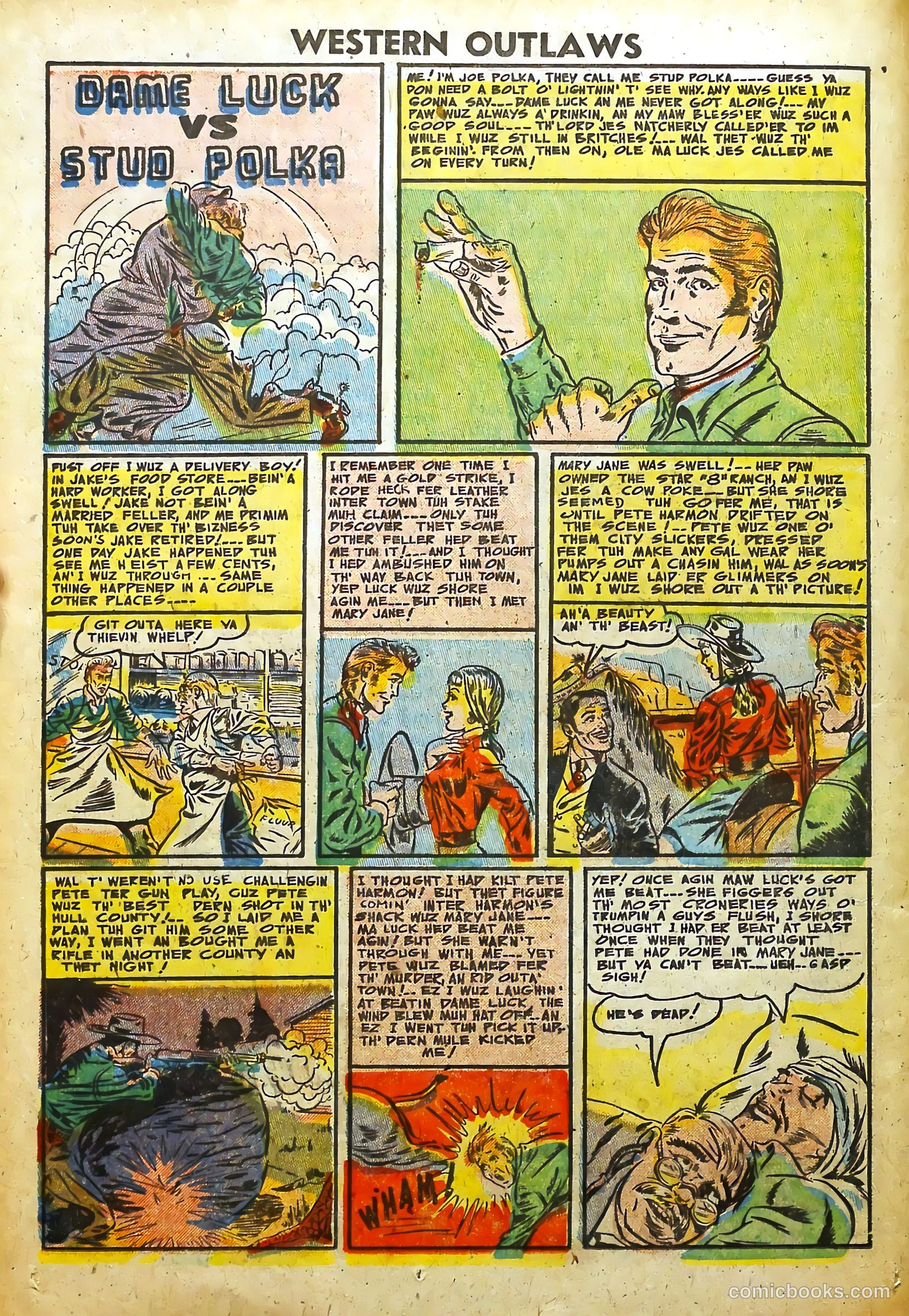 Western Outlaws #20 (1949) — page 24 of 37