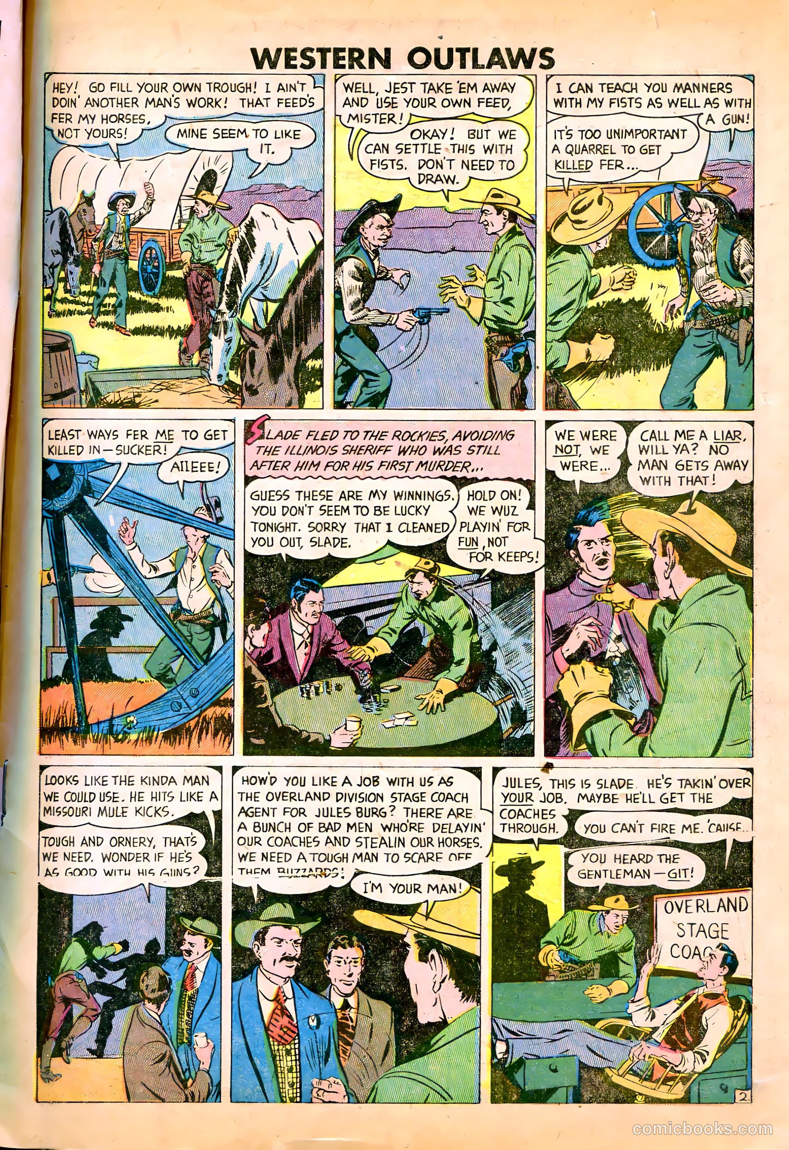 Western Outlaws #21 (1949) — page 3 of 36