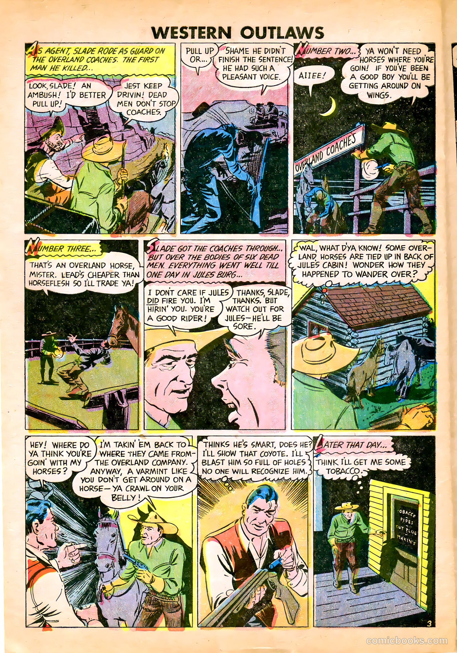 Western Outlaws #21 (1949) — page 4 of 36