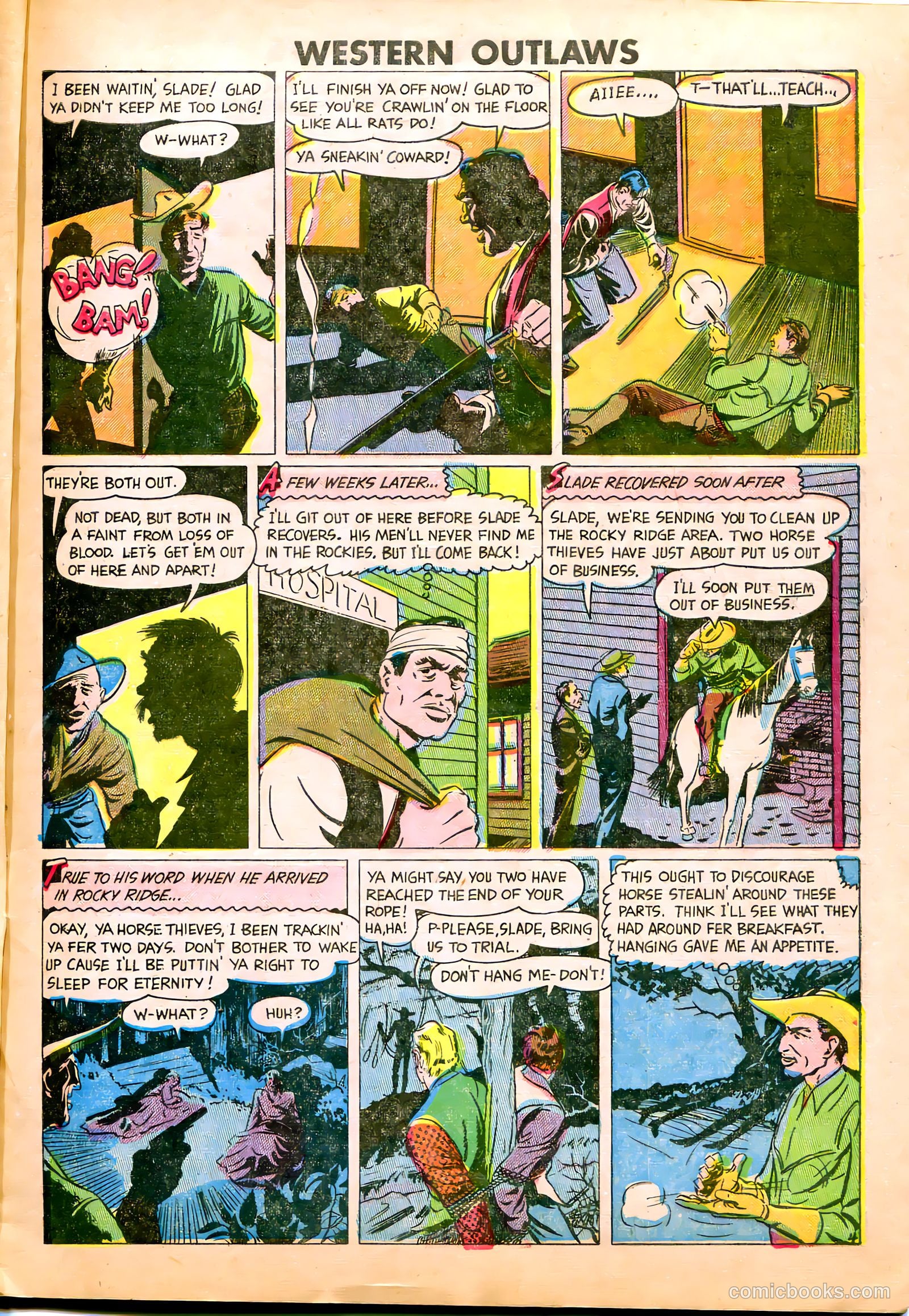 Western Outlaws #21 (1949) — page 5 of 36