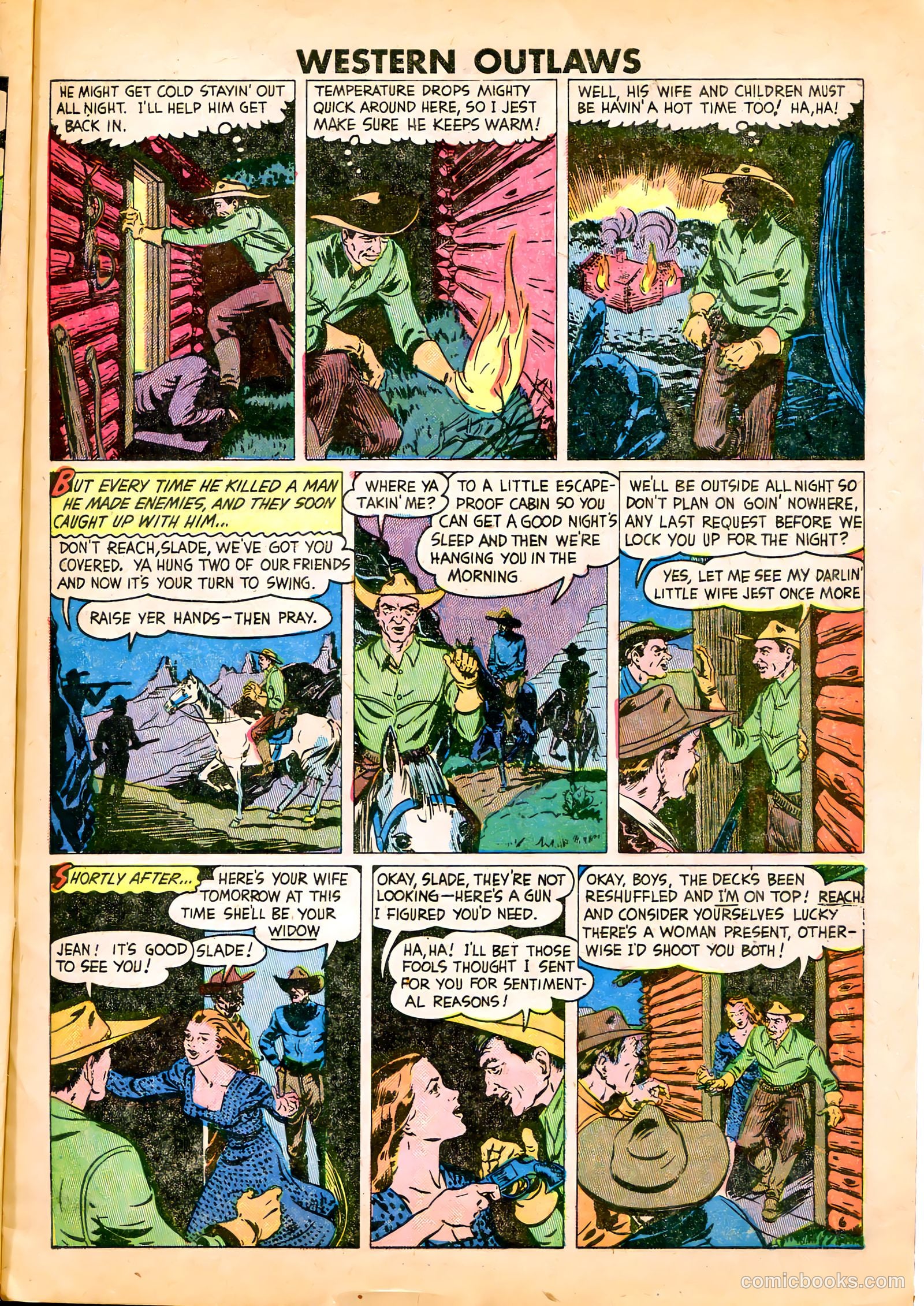 Western Outlaws #21 (1949) — page 7 of 36