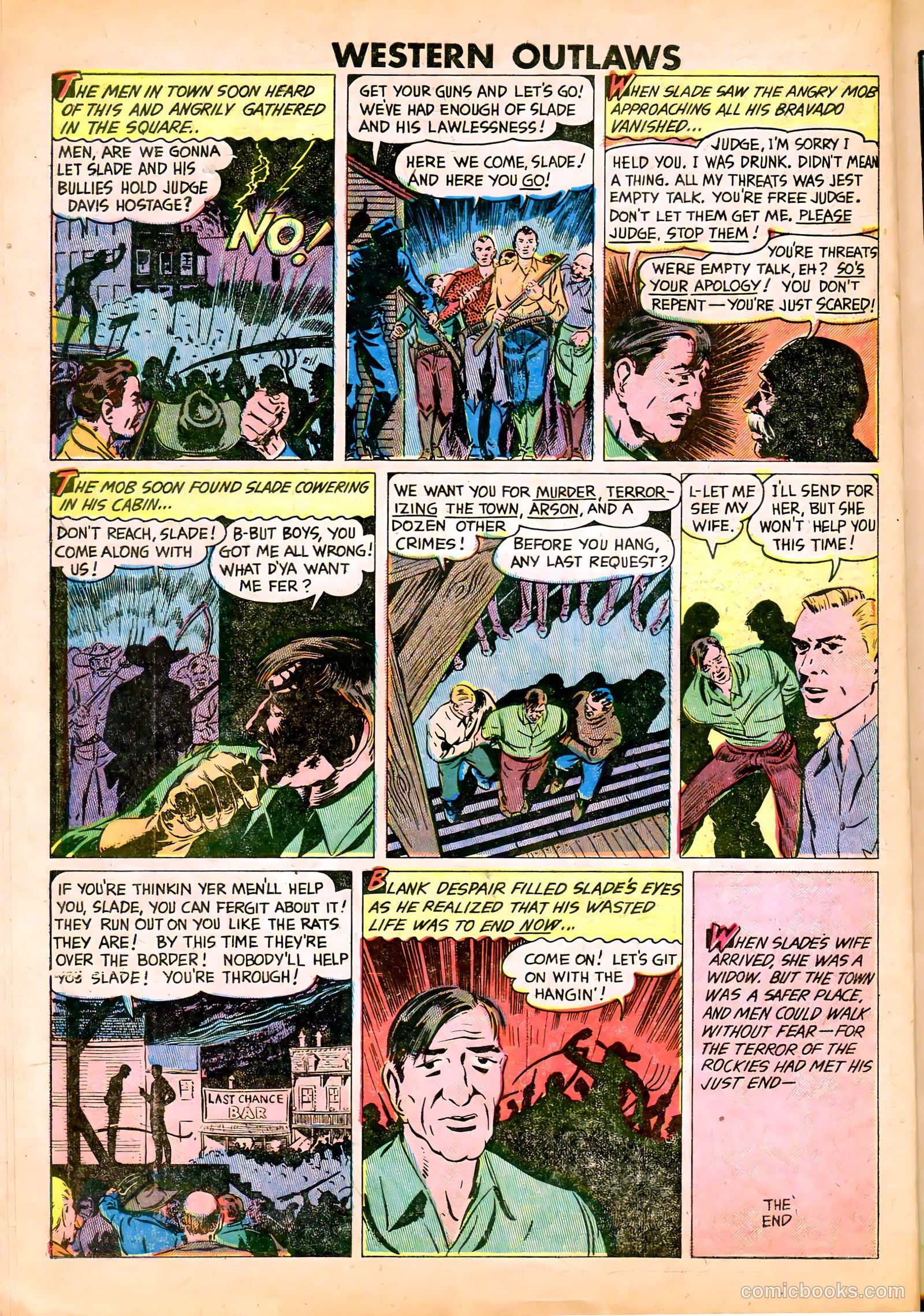 Western Outlaws #21 (1949) — page 10 of 36