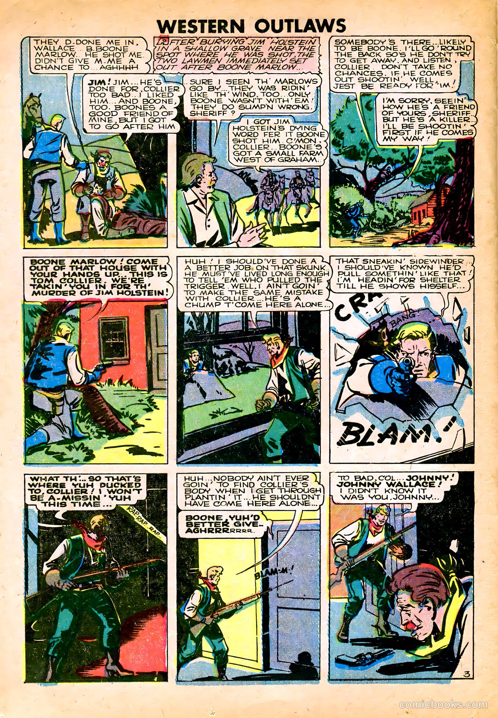 Western Outlaws #21 (1949) — page 24 of 36