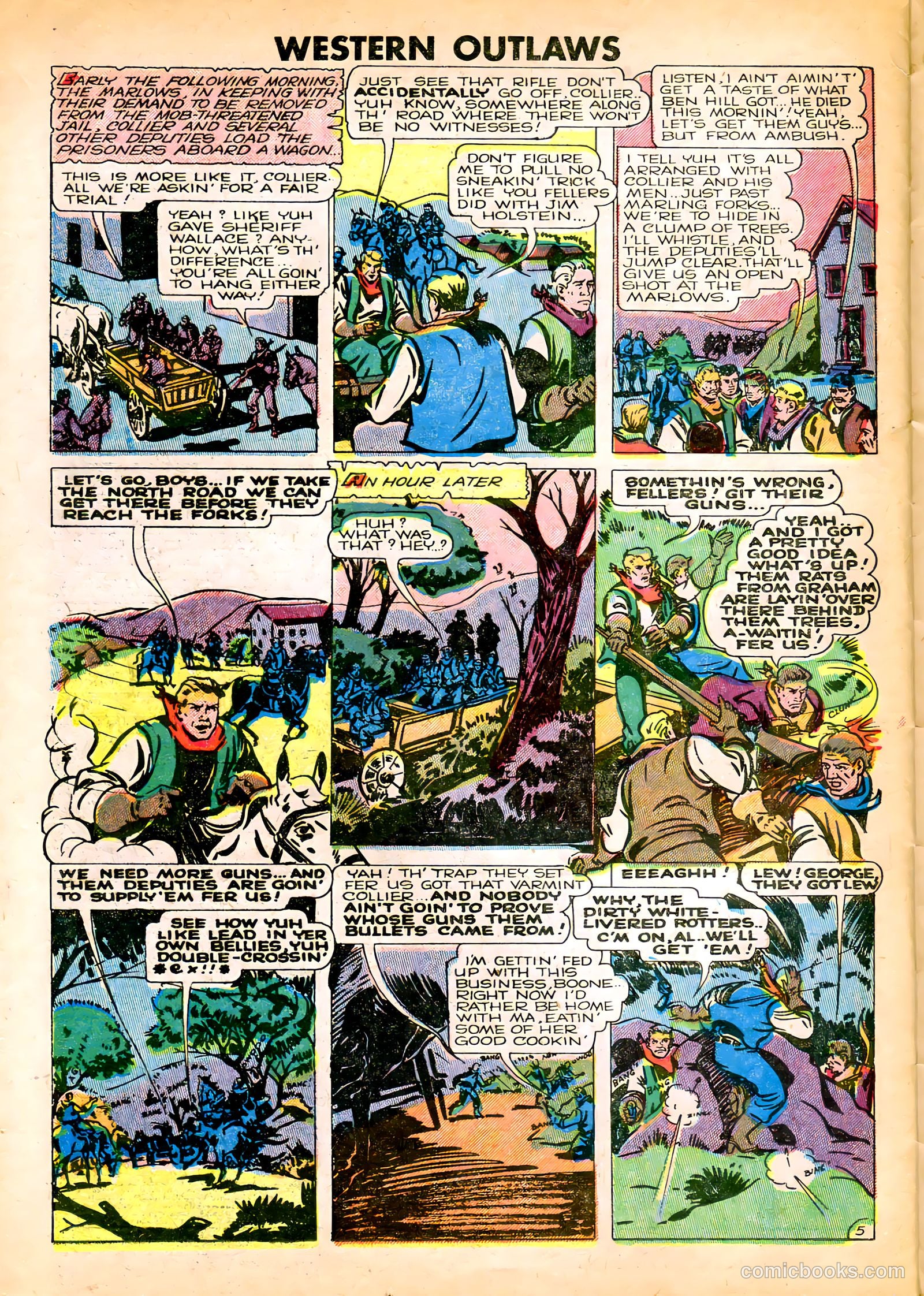 Western Outlaws #21 (1949) — page 26 of 36