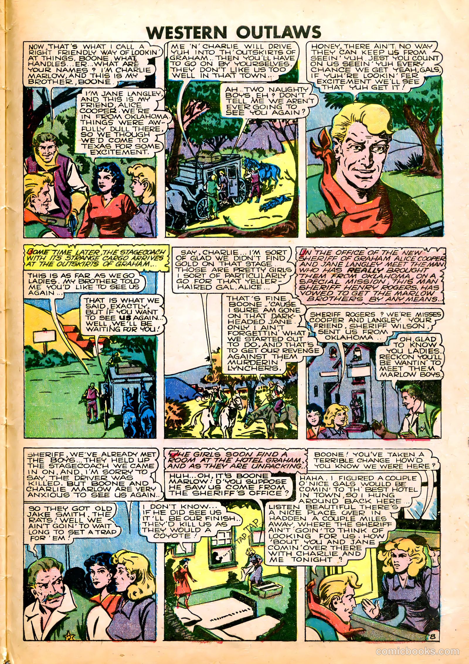 Western Outlaws #21 (1949) — page 29 of 36
