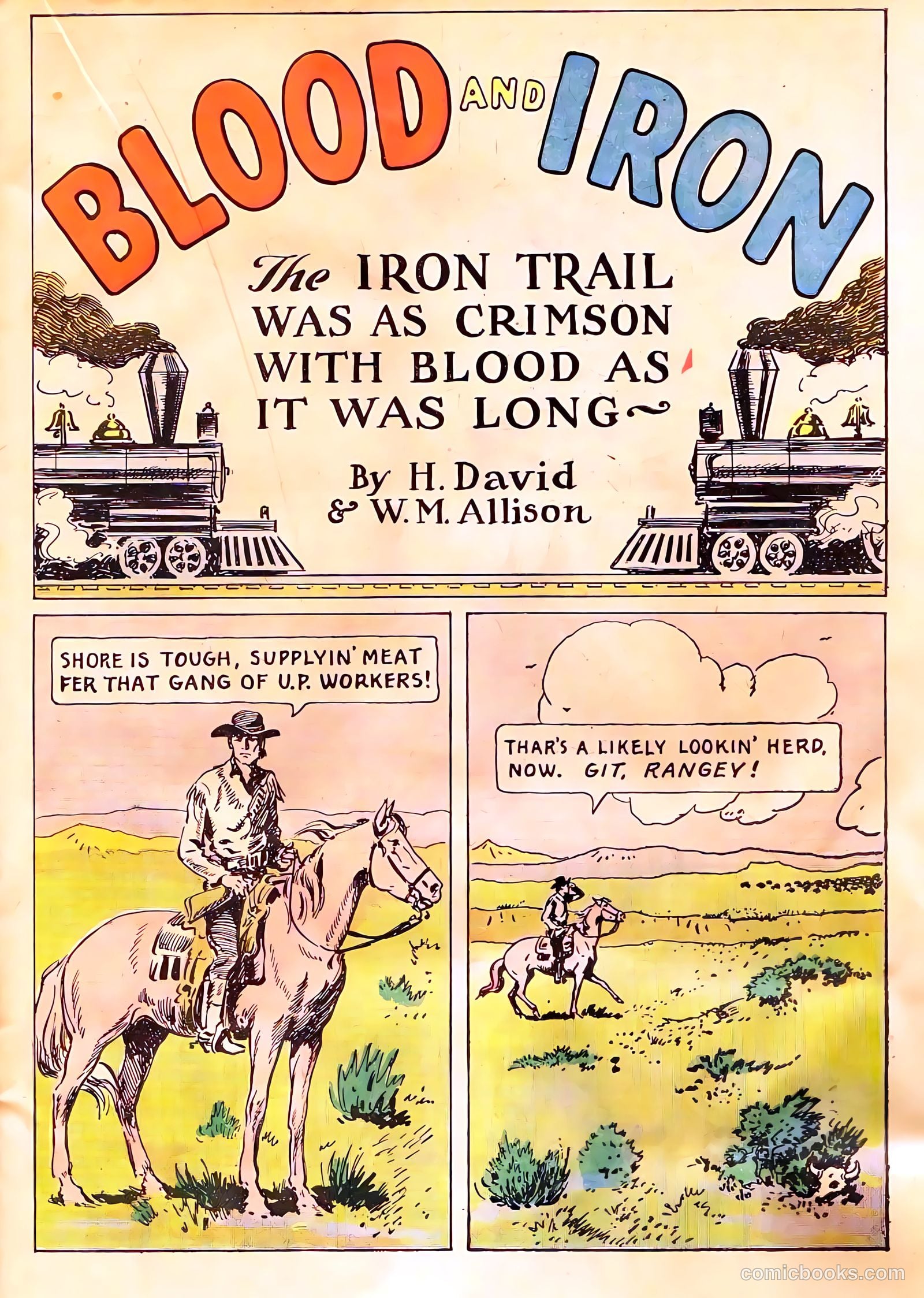 Western Picture Stories #1 (1937) — page 8 of 67