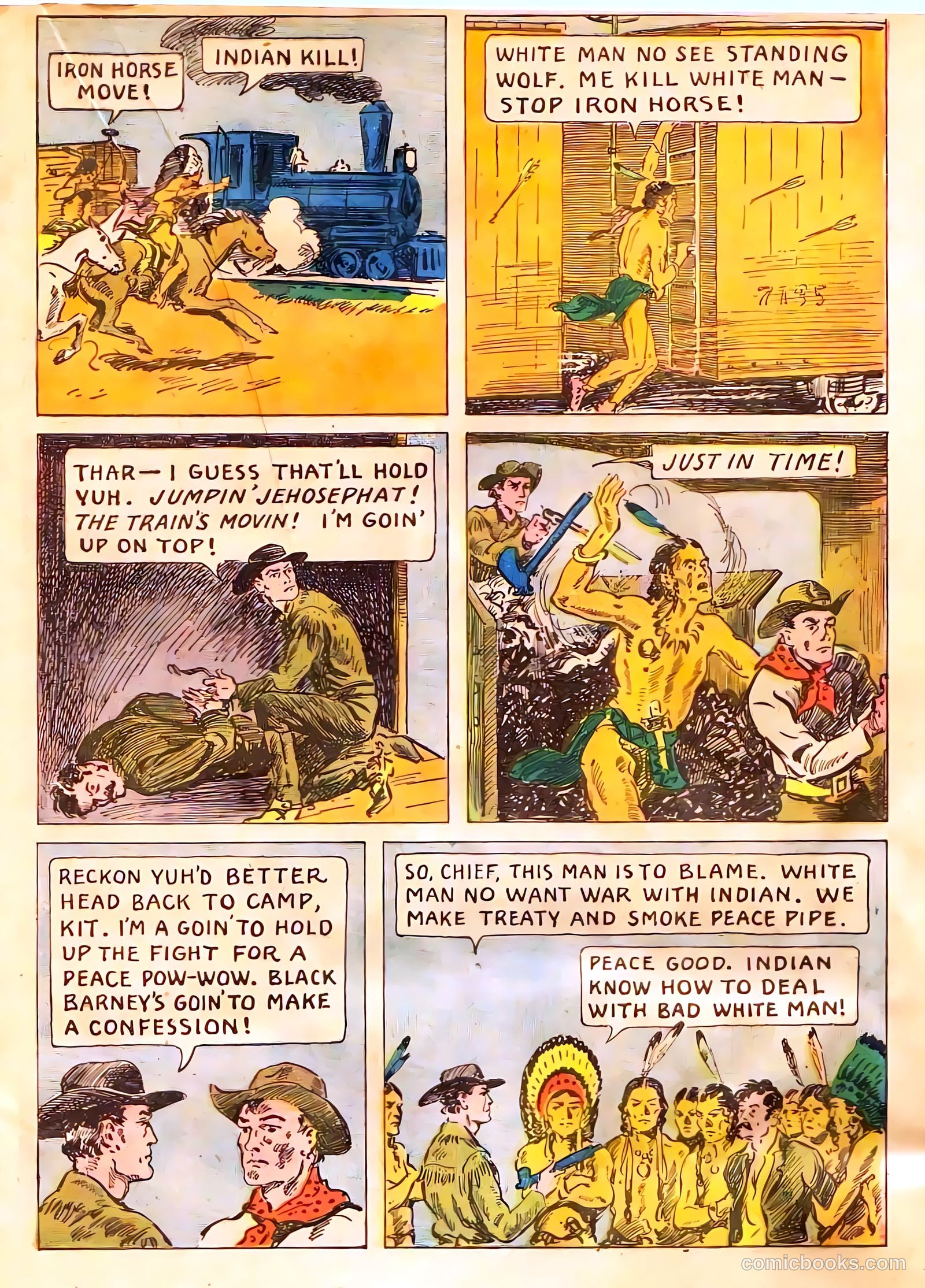 Western Picture Stories #1 (1937) — page 14 of 67
