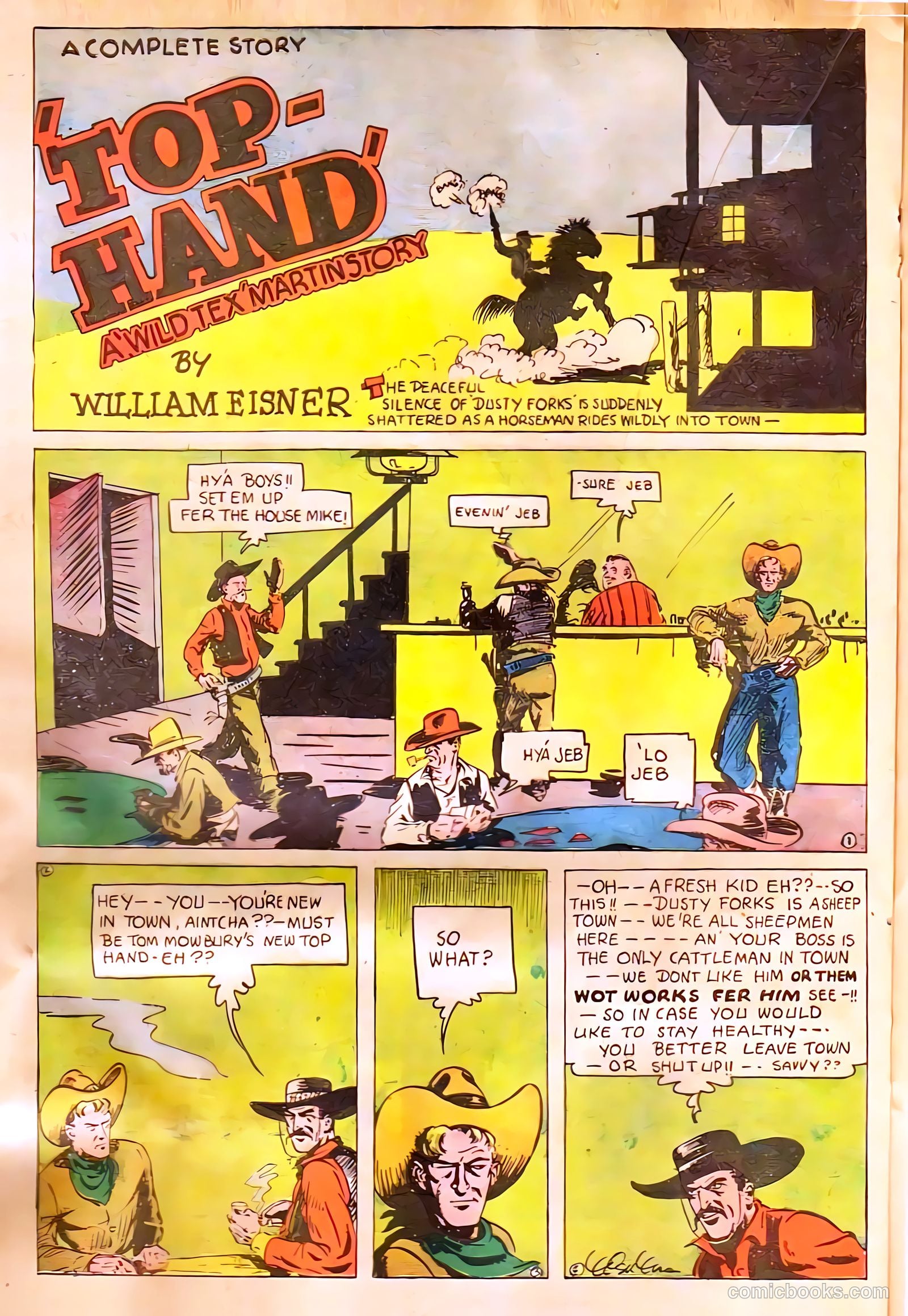 Western Picture Stories #1 (1937) — page 17 of 67