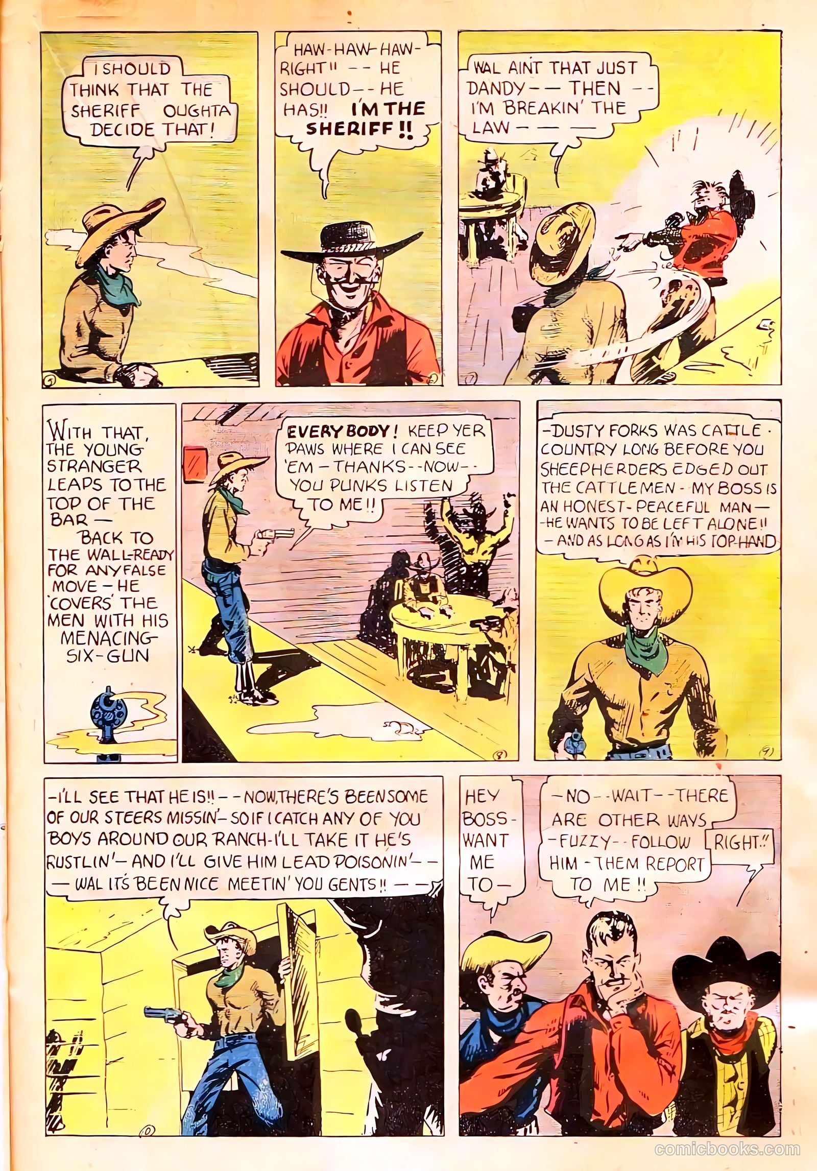 Western Picture Stories #1 (1937) — page 18 of 67