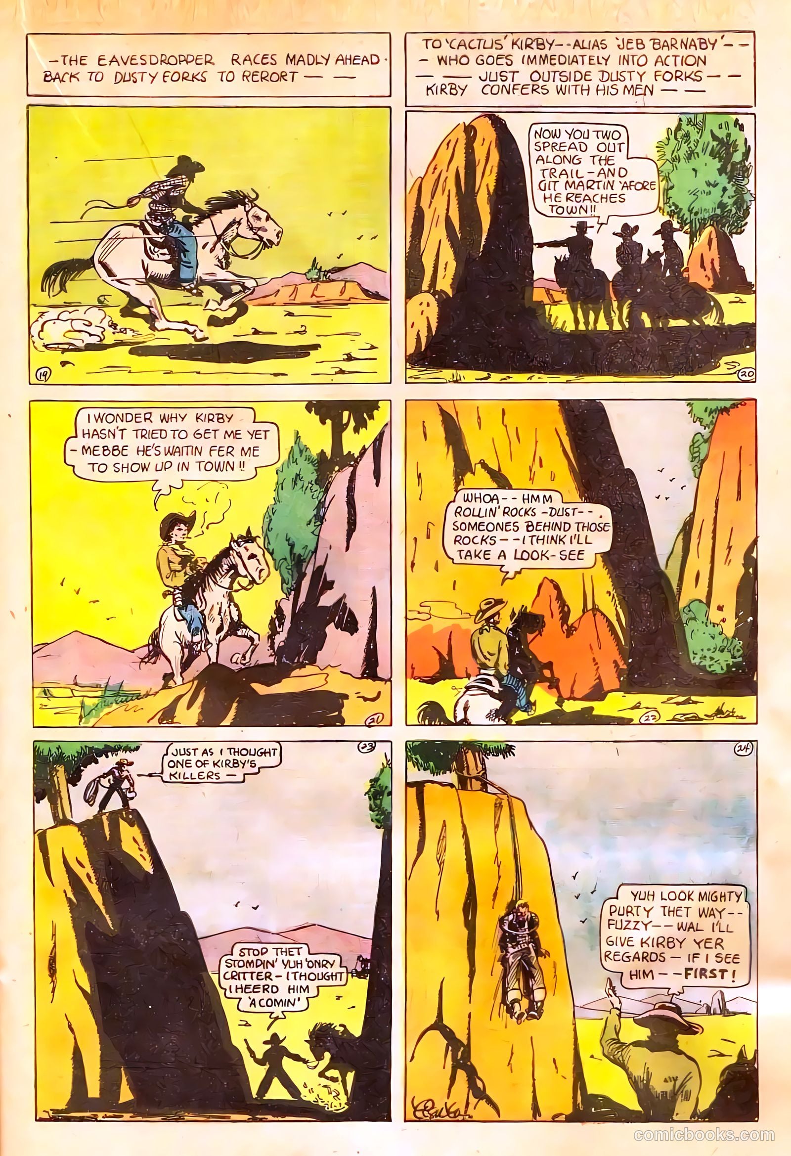Western Picture Stories #1 (1937) — page 20 of 67
