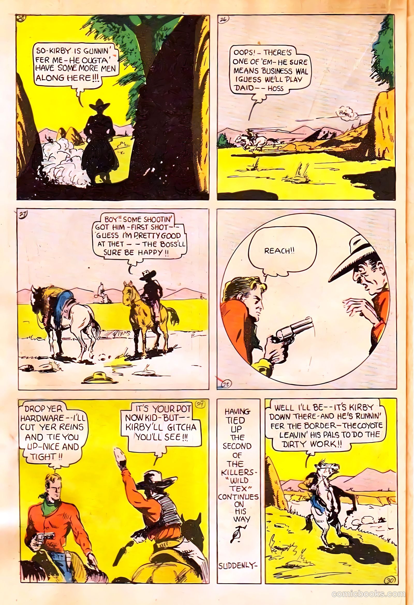 Western Picture Stories #1 (1937) — page 21 of 67